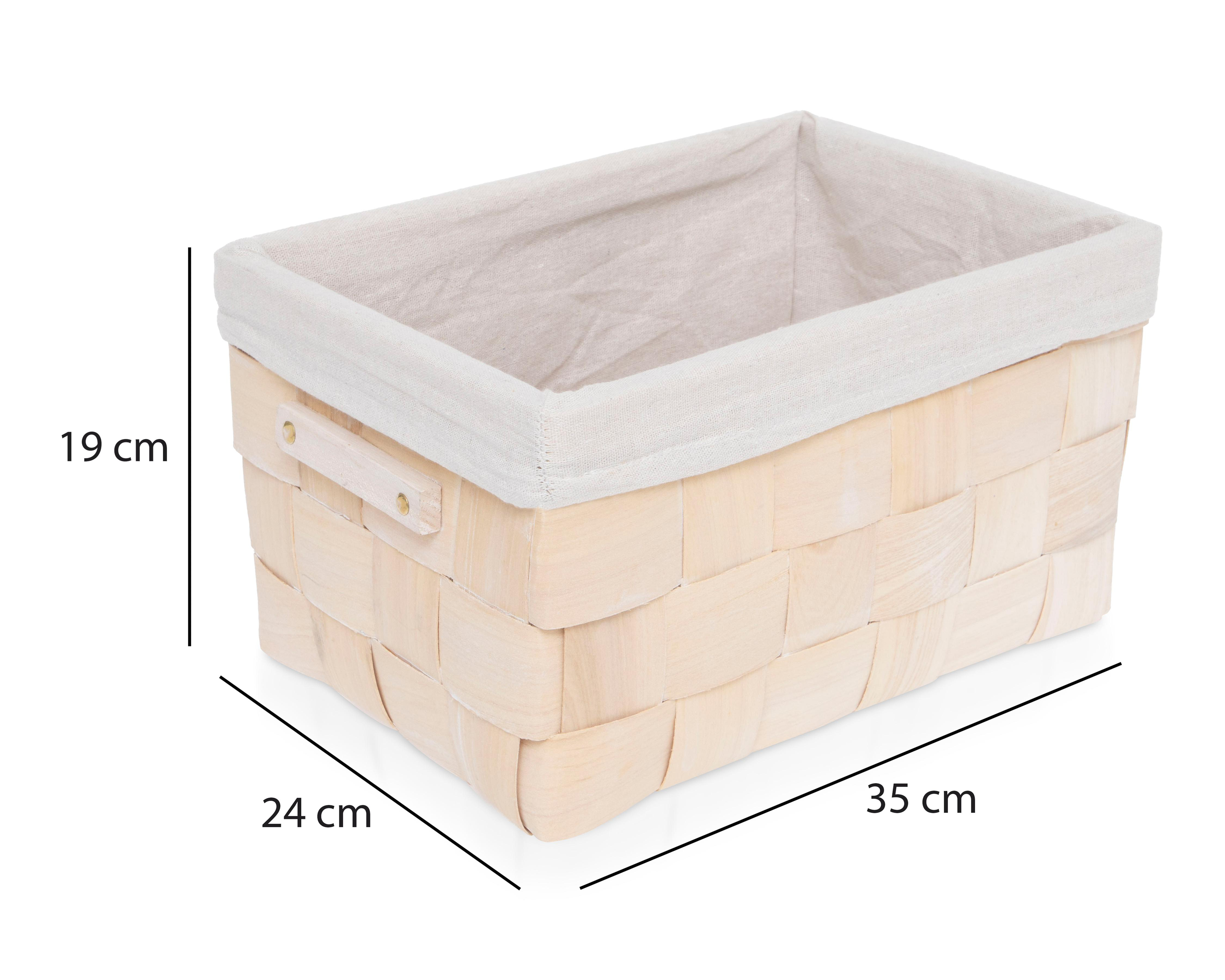 Foto 7 pulgar | Canasta de Tela Dwell Stud