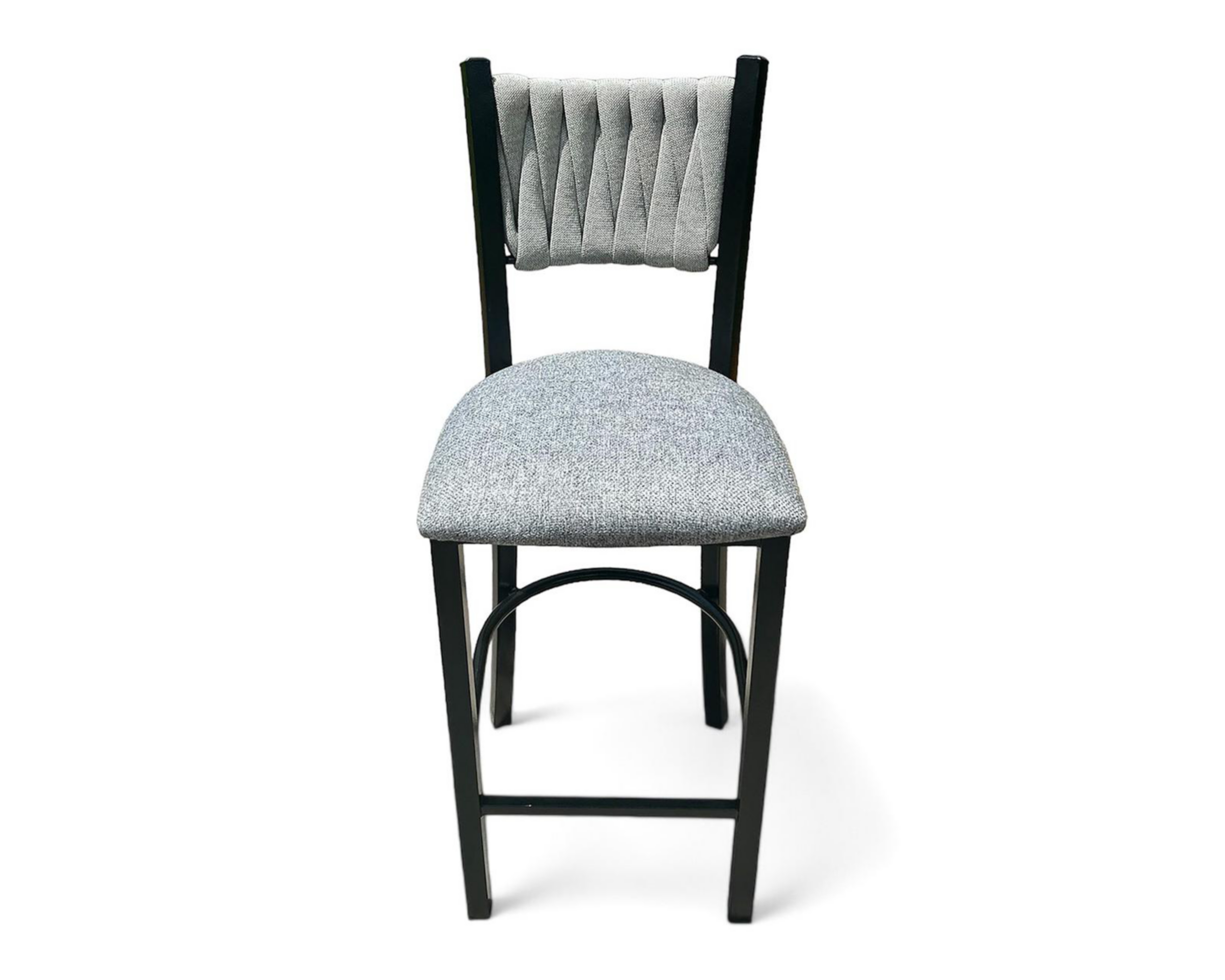 Foto 4 pulgar | Silla de Metal Tubacc Madrid Gris