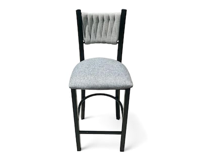 Foto 3 | Silla de Metal Tubacc Madrid Gris