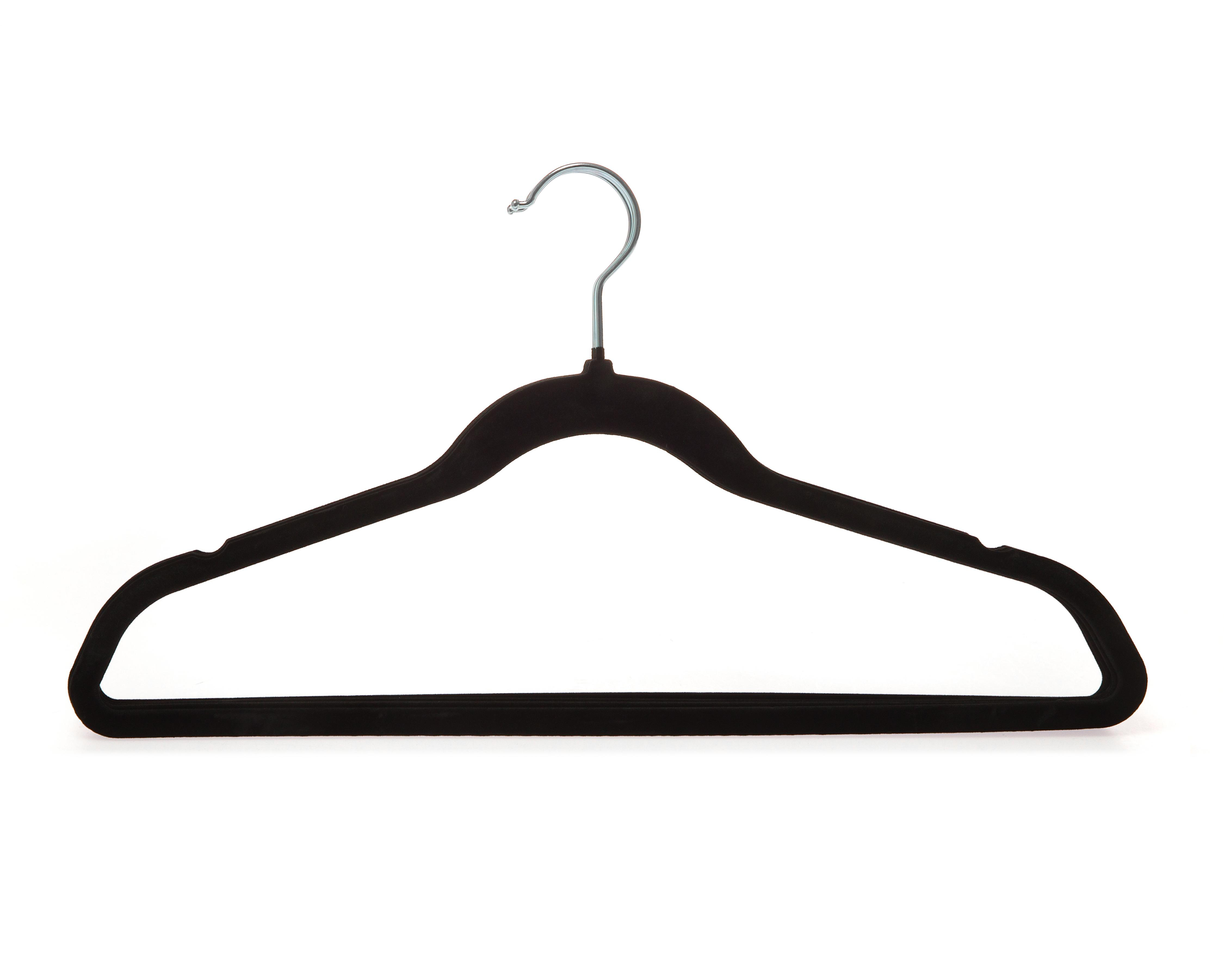 Foto 1 | Gancho para Ropa de Plástico +Simple con Velvet 5 Piezas