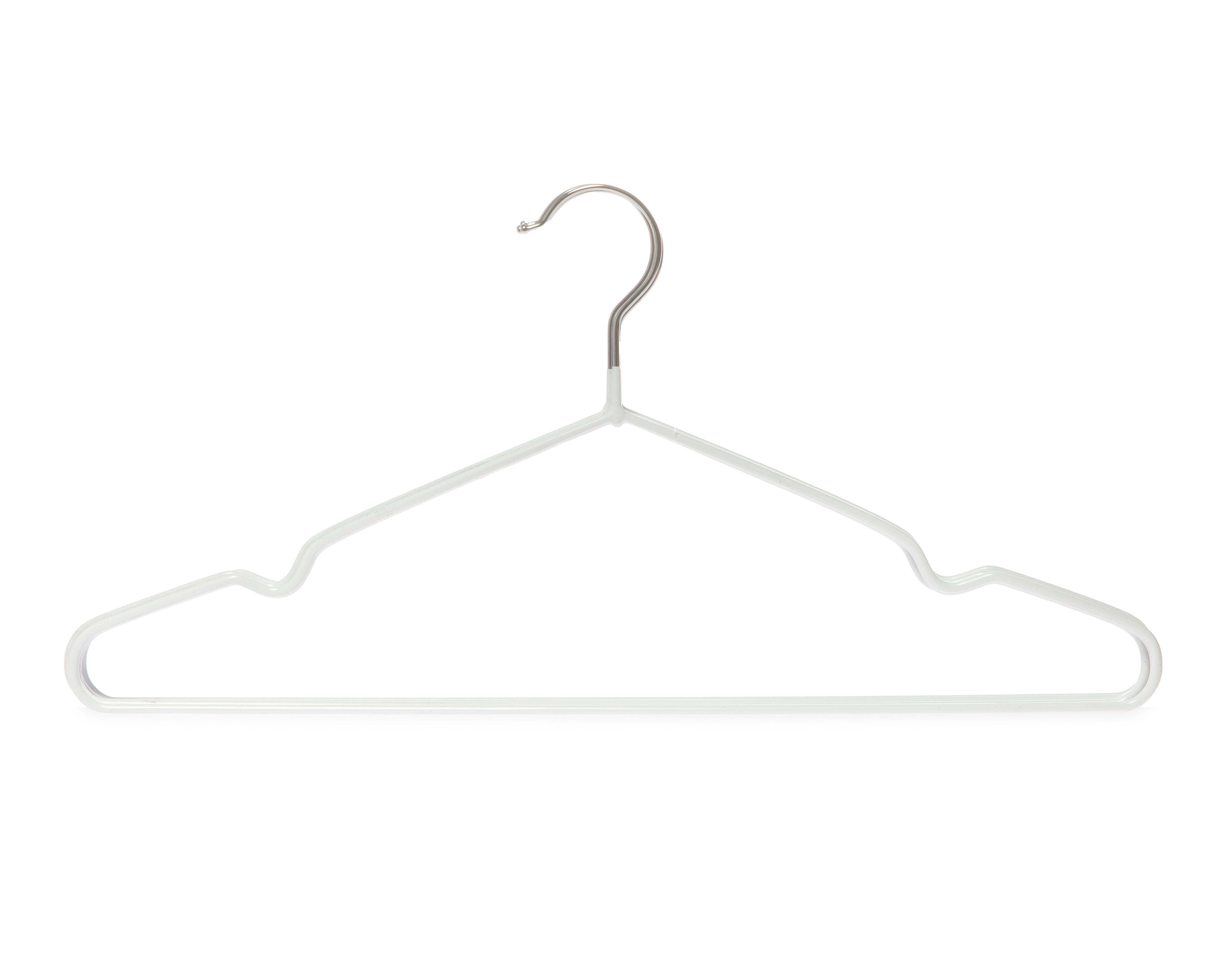 Foto 1 | Gancho para Ropa de Metal +Simple Blanco 5 Piezas