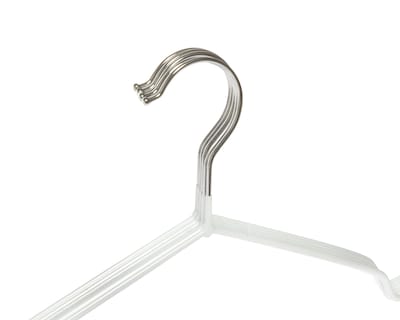 Foto 3 | Gancho para Ropa de Metal +Simple Blanco 5 Piezas