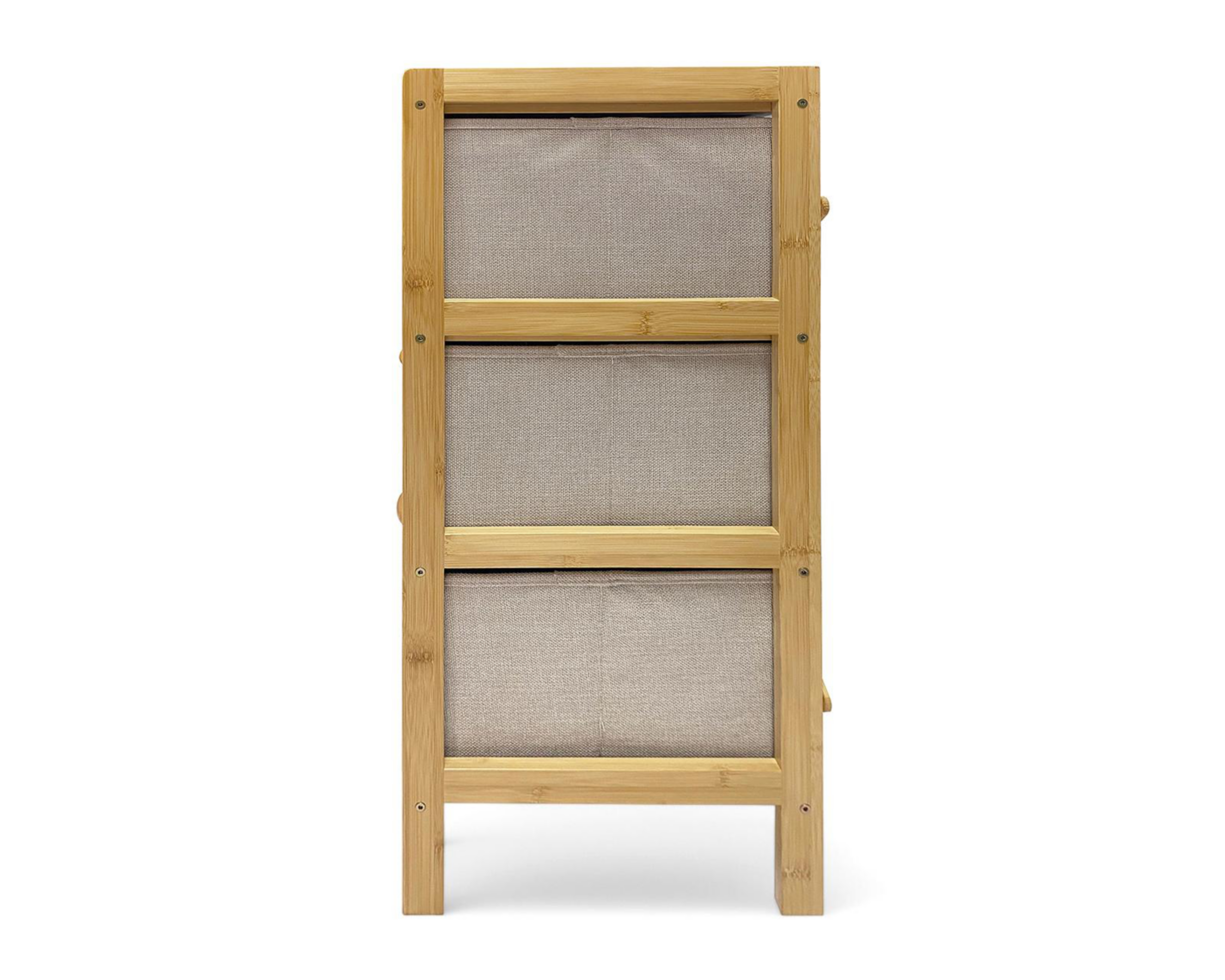 Foto 4 pulgar | Mueble Organizador de Bambú +Simple Adhara Gris