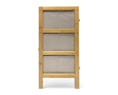Foto 3 | Mueble Organizador de Bambú +Simple Adhara Gris