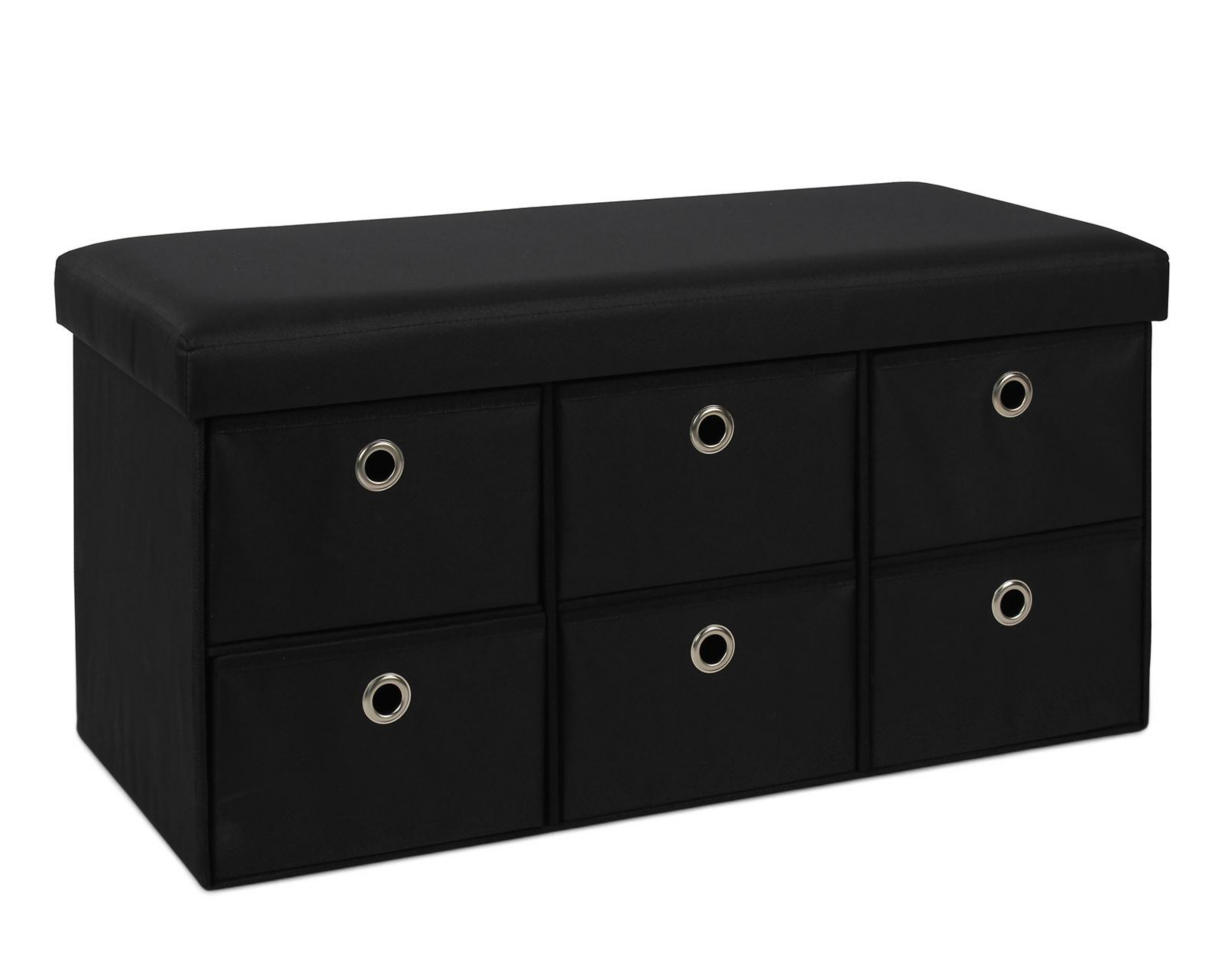 Foto 2 | Zapatera de Madera +Simple Dalila Negro para 6 Pares