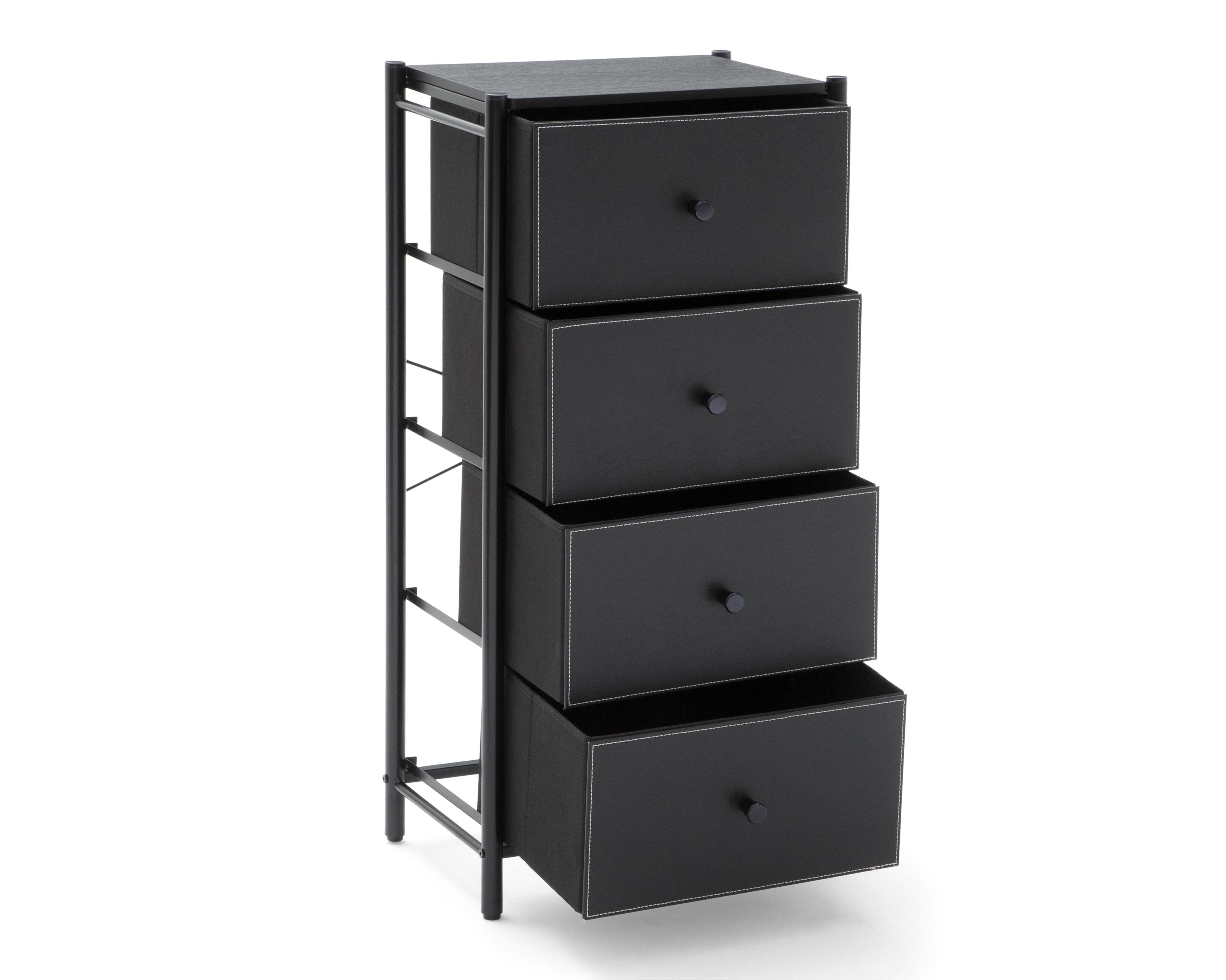 Foto 4 pulgar | Mueble Organizador de Polipropileno +Simple Trinidad Negro