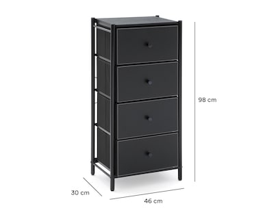 Foto 6 | Mueble Organizador de Polipropileno +Simple Trinidad Negro