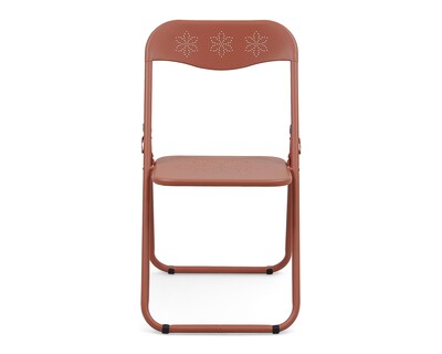 Foto 2 | Silla Plegable de Metal Congo Coral