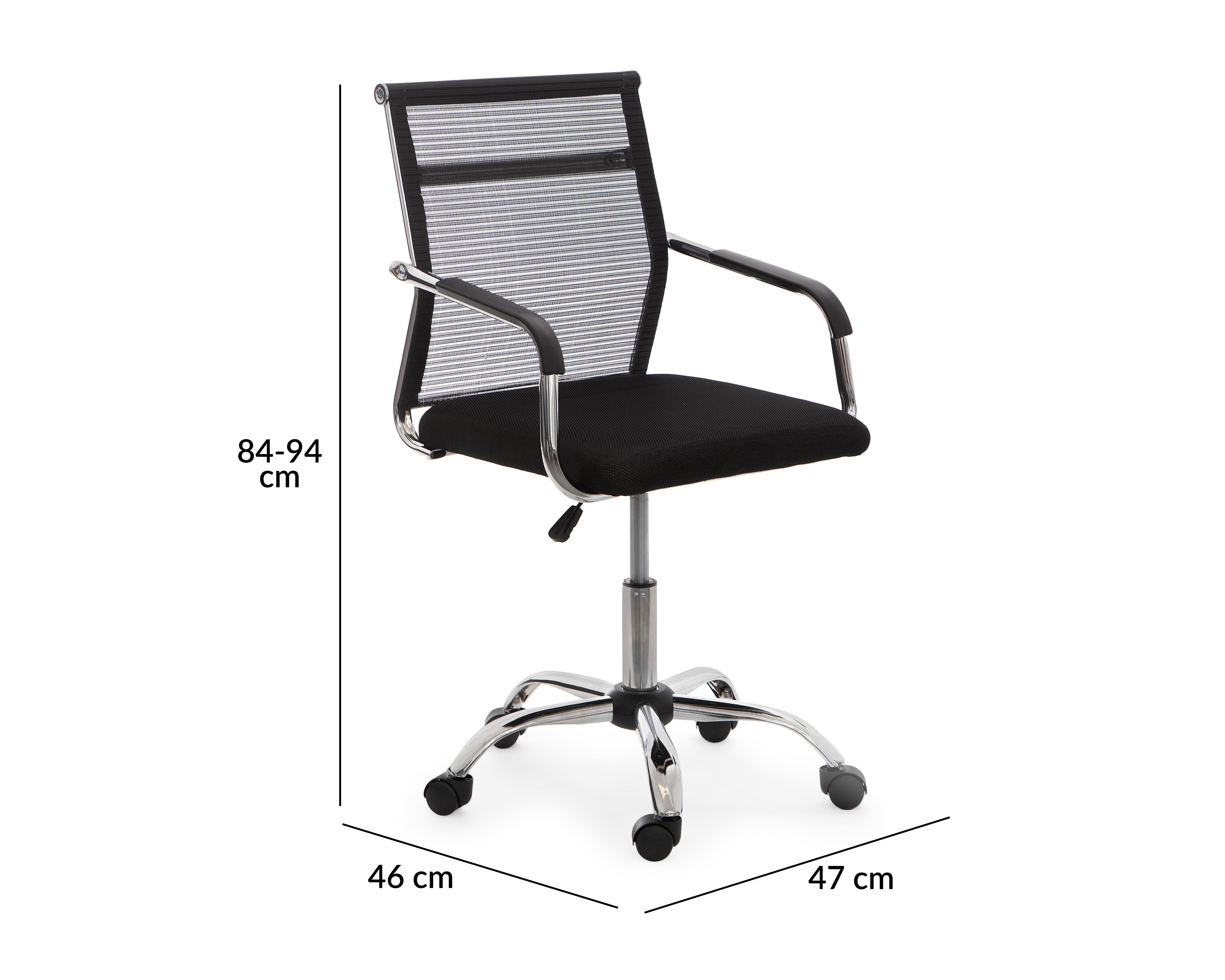 Foto 6 | Silla de Oficina Nexus Negra