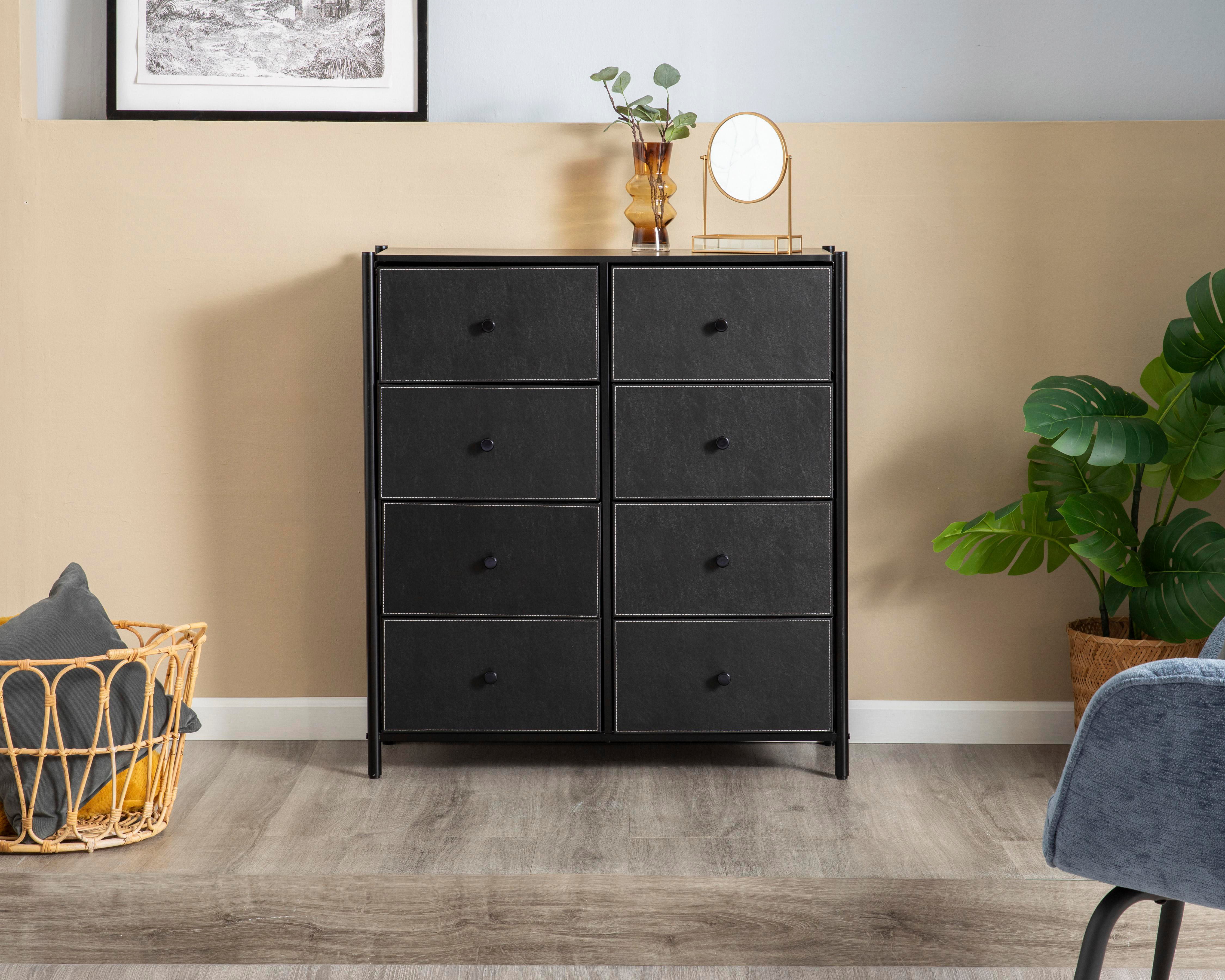 Foto 2 pulgar | Mueble Organizador de Metal +Simple Tobago Negro