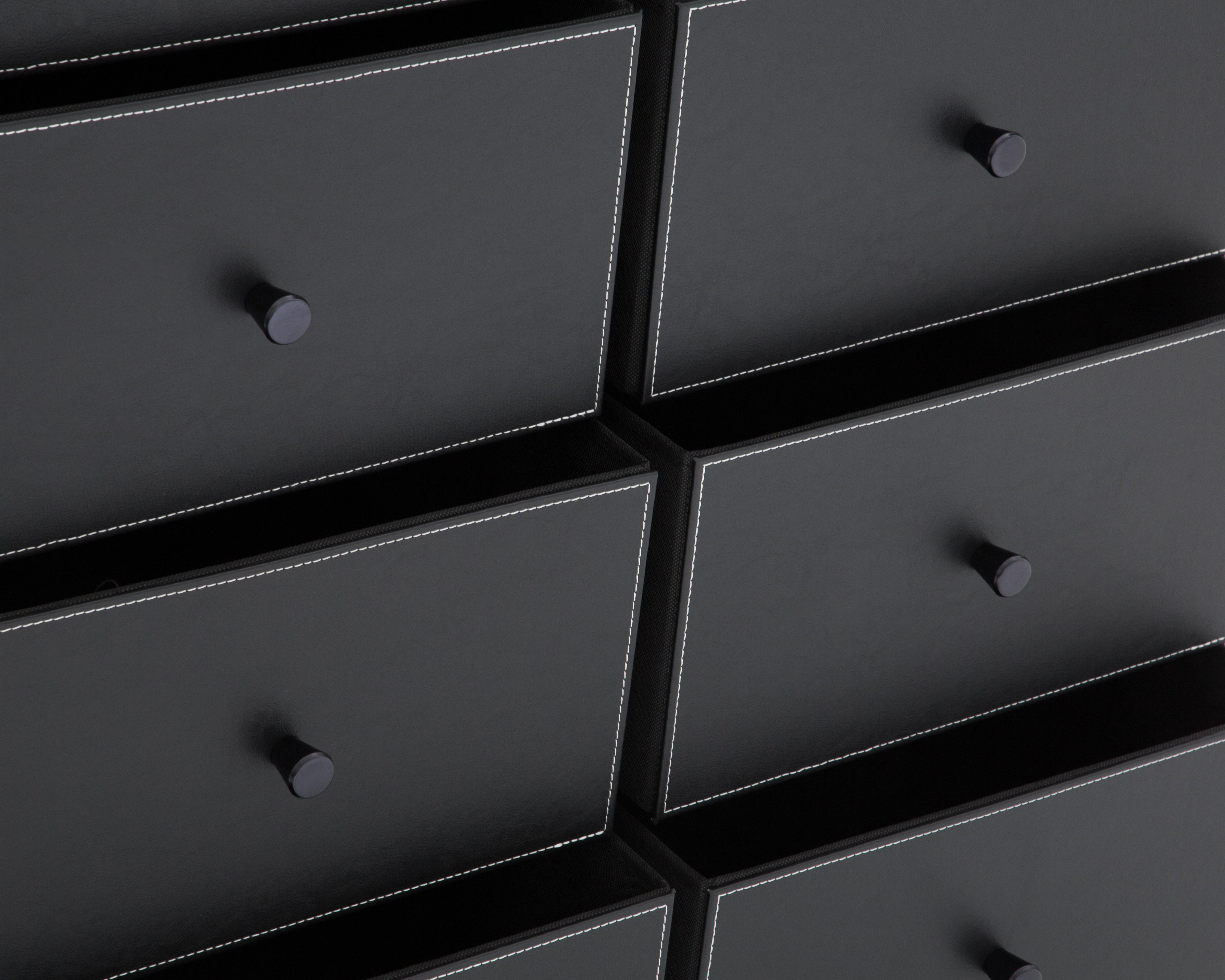 Foto 6 pulgar | Mueble Organizador de Metal +Simple Tobago Negro