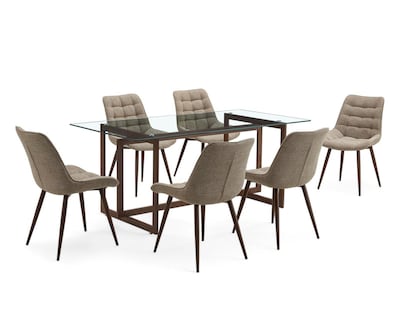 Foto 2 | Comedor Egipto con 6 Sillas