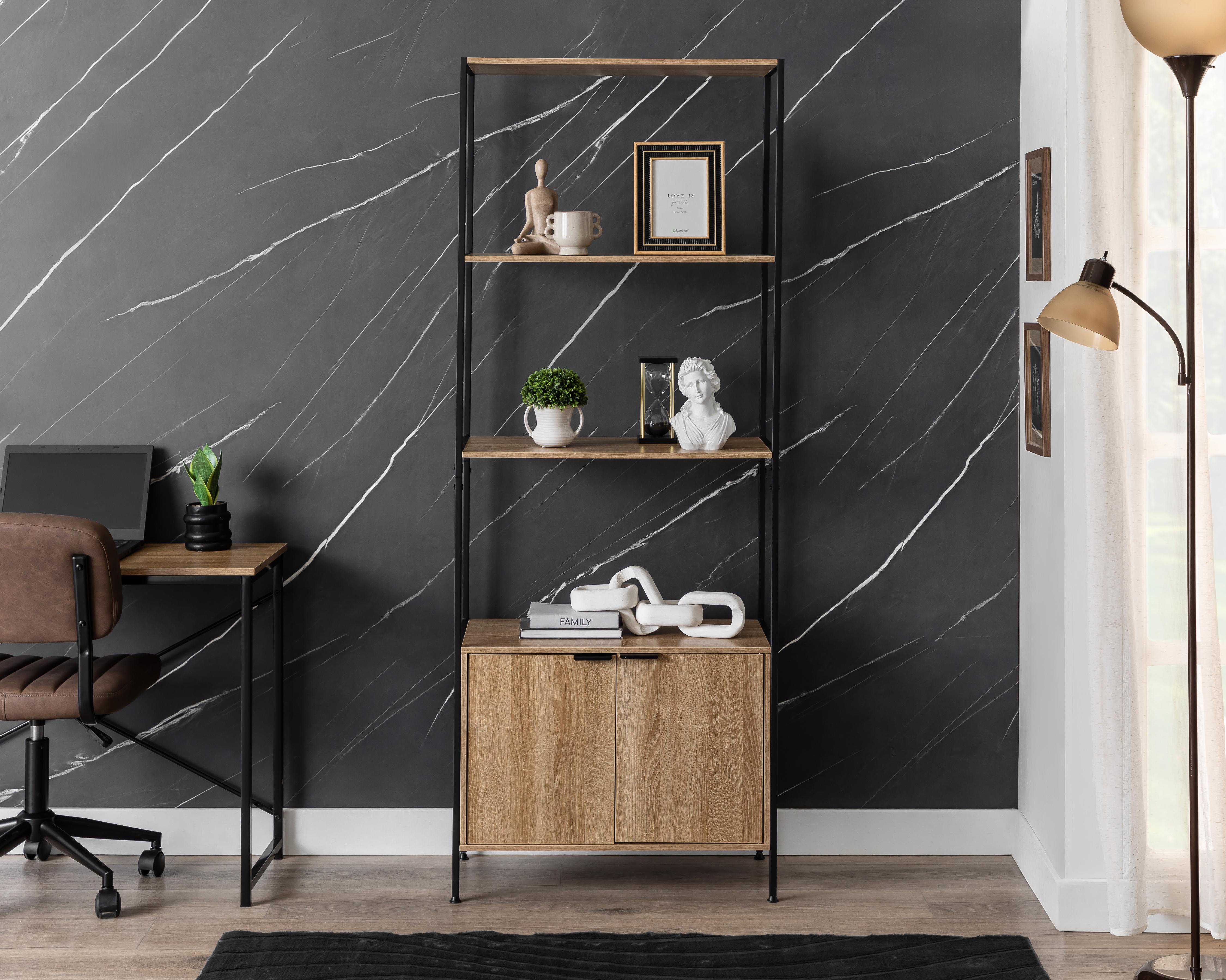 Librero de Madera Colorado Café $1,899