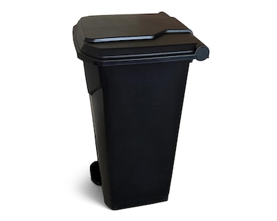 Foto 4 | Bote de Basura con Tapa de Plástico +Simple Escorpio Negro