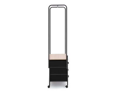 Foto 5 | Clóset Tubular de Metal +Simple Marruecos Negro 174 cm