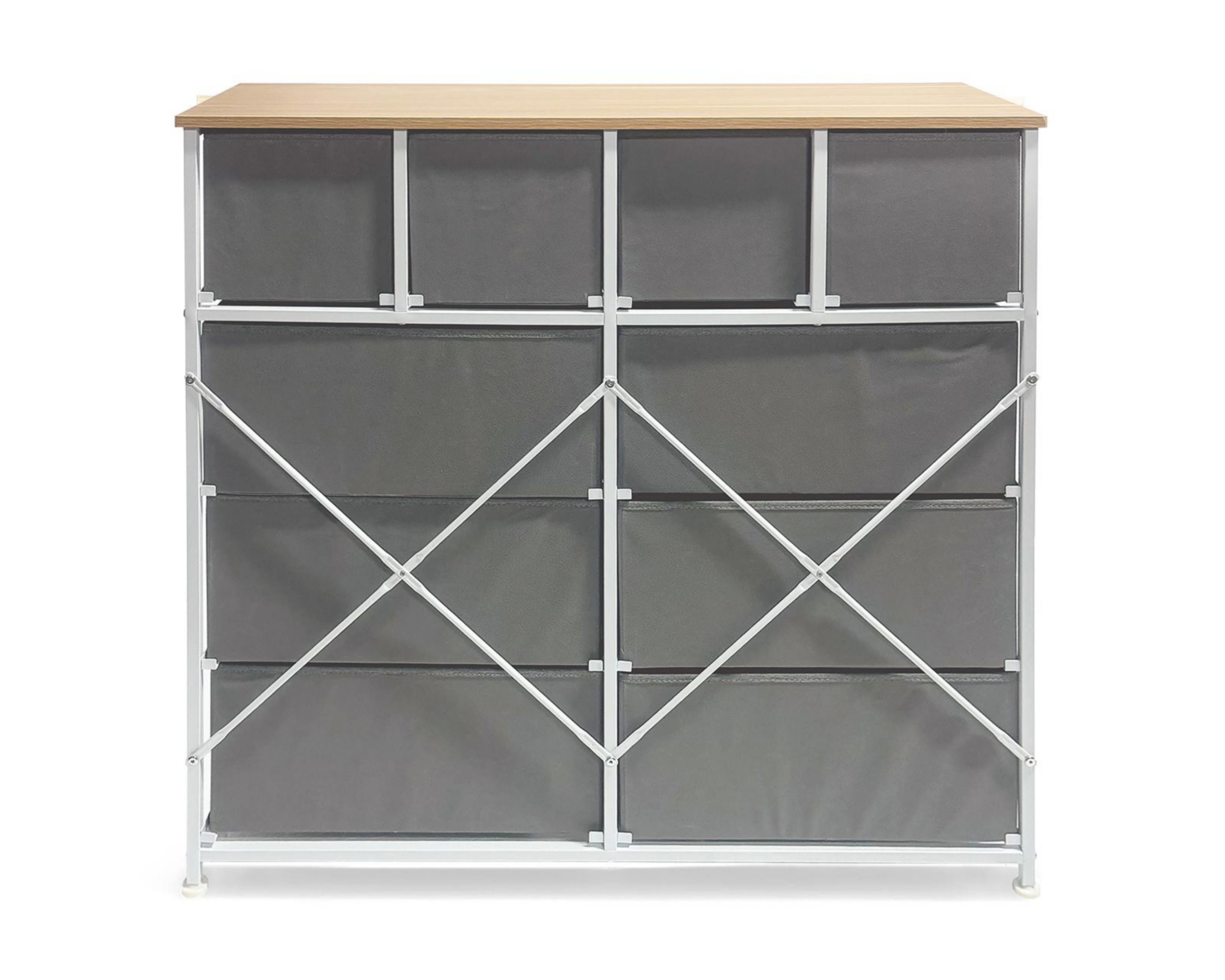 Foto 5 pulgar | Mueble Divisor de Metal +Simple Matisse Gris