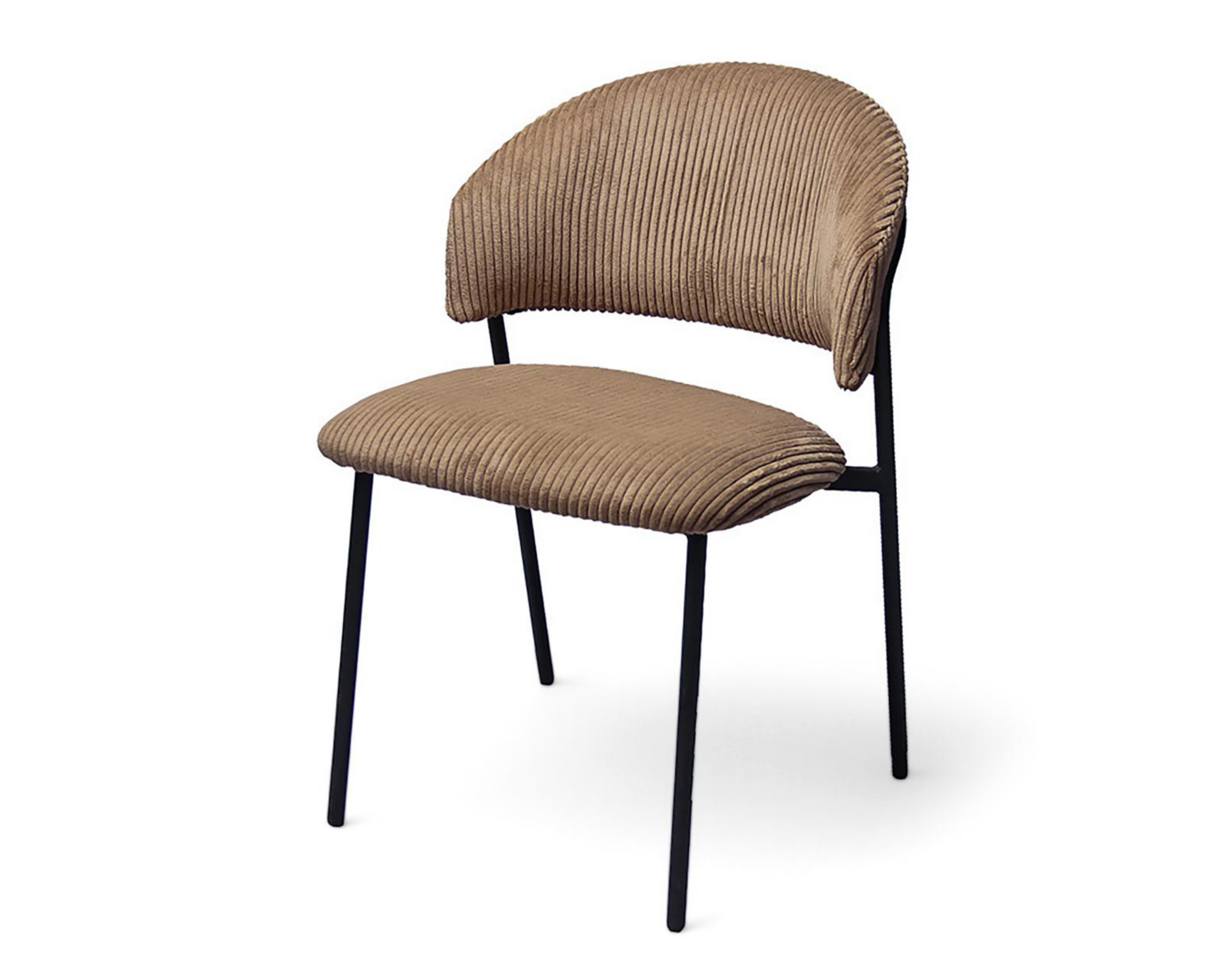 Foto 4 pulgar | Silla de Metal Ikal Dinamarca Taupe