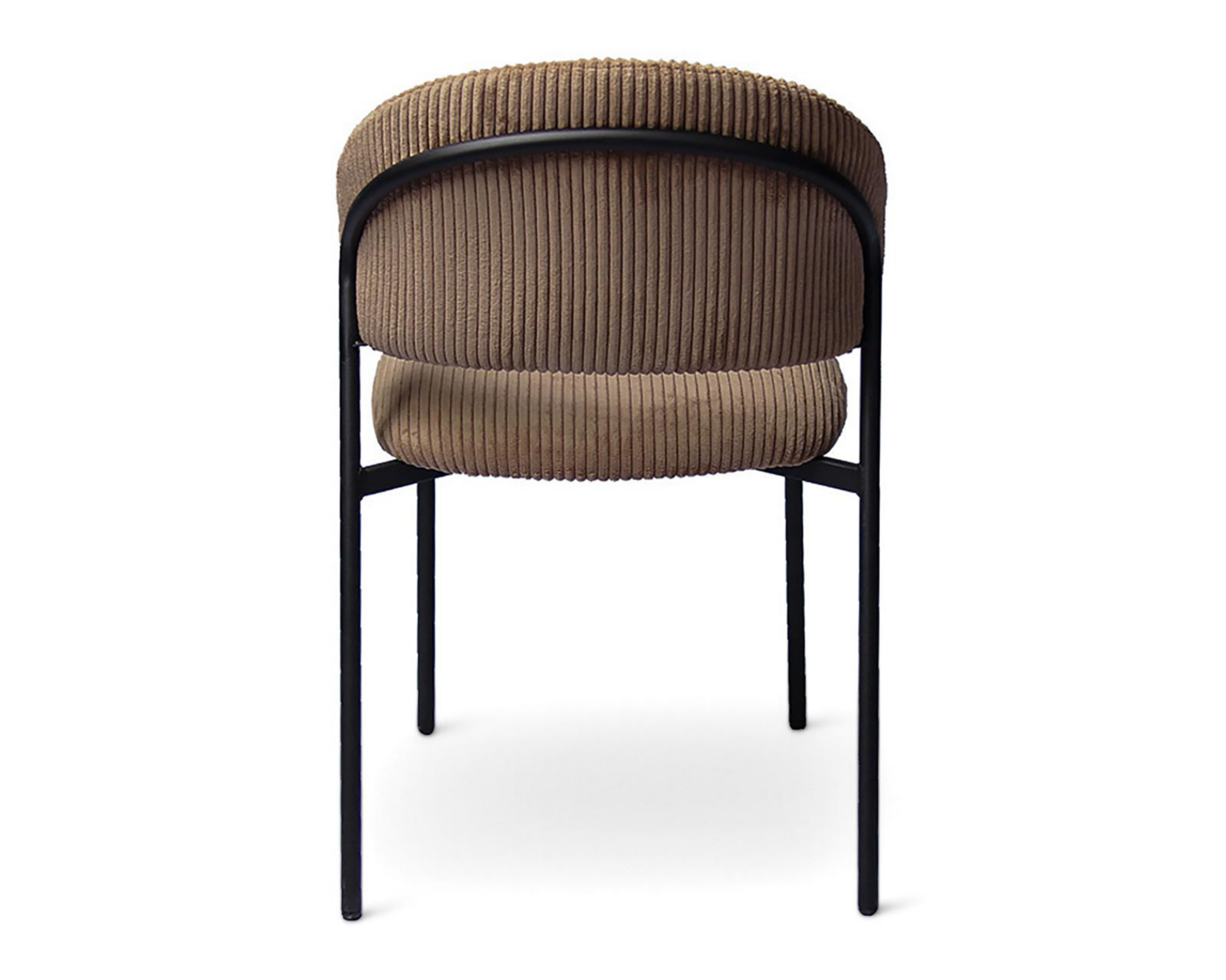 Foto 5 pulgar | Silla de Metal Ikal Dinamarca Taupe