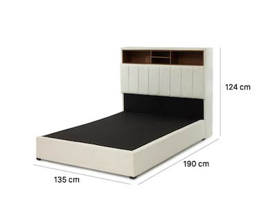 Foto 6 | Cama Matrimonial Luna de Madera