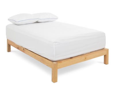 Foto 2 | Base para Cama Matrimonial Celeste de Madera