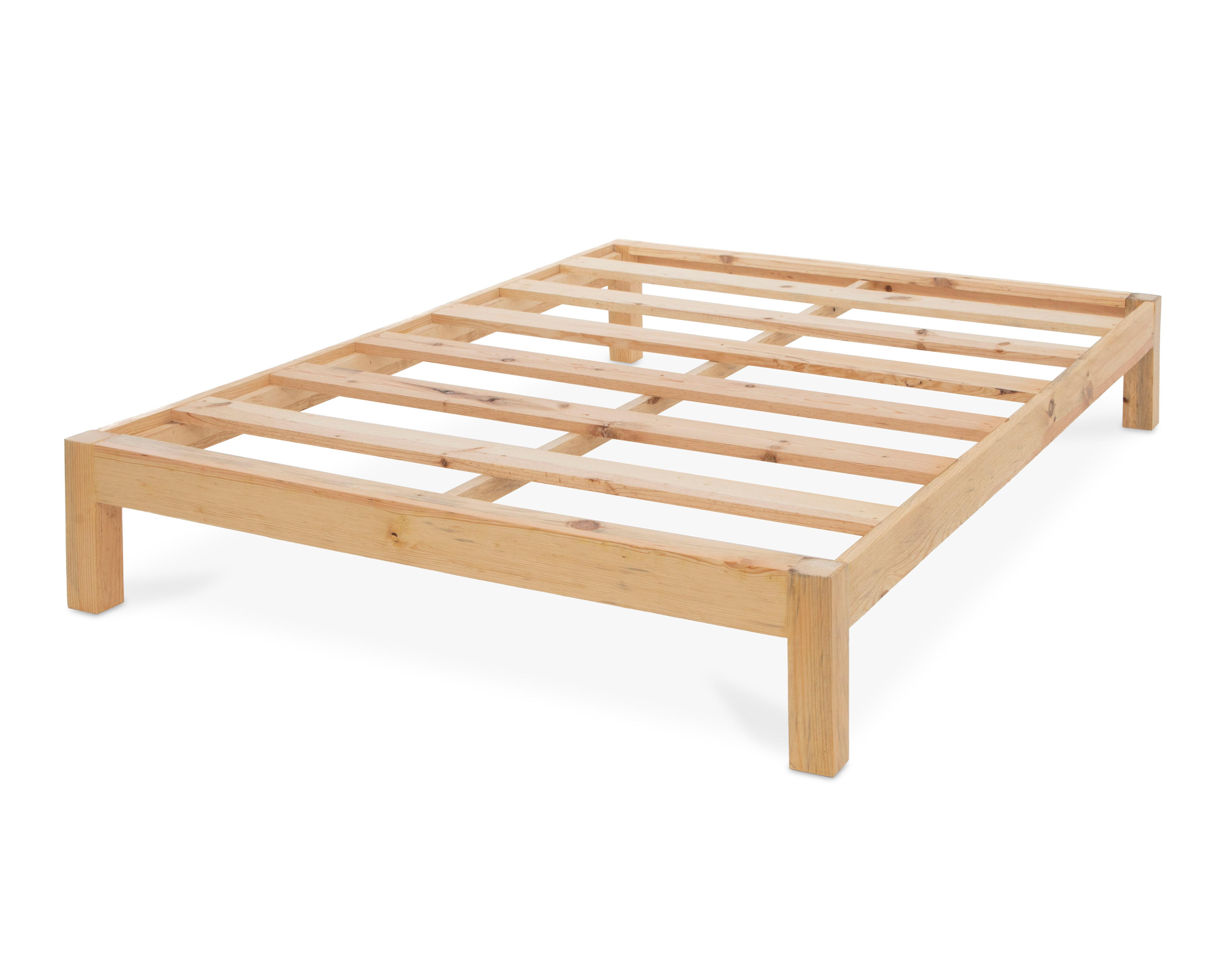 Foto 4 | Base para Cama Matrimonial Celeste de Madera