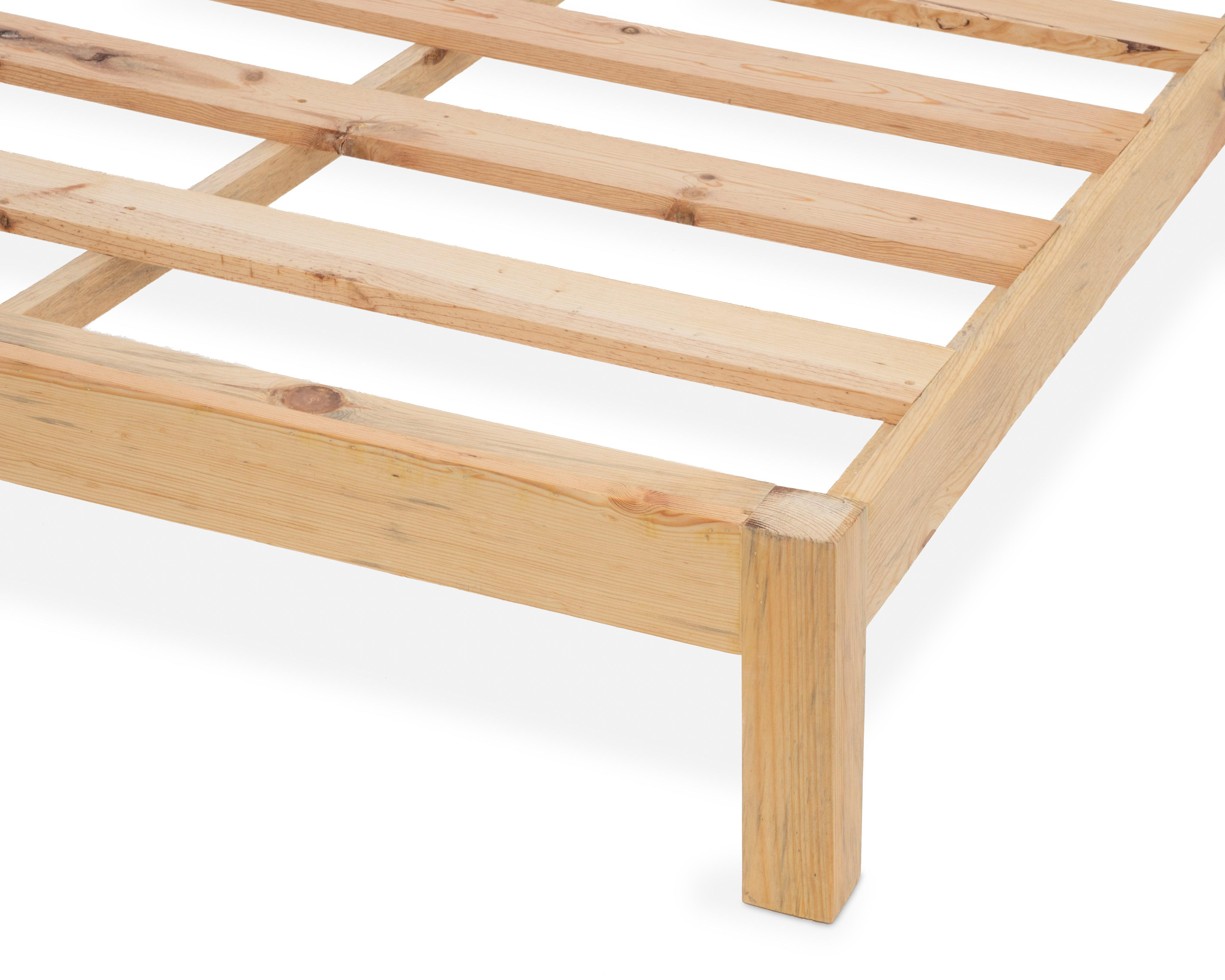 Foto 5 | Base para Cama Matrimonial Celeste de Madera