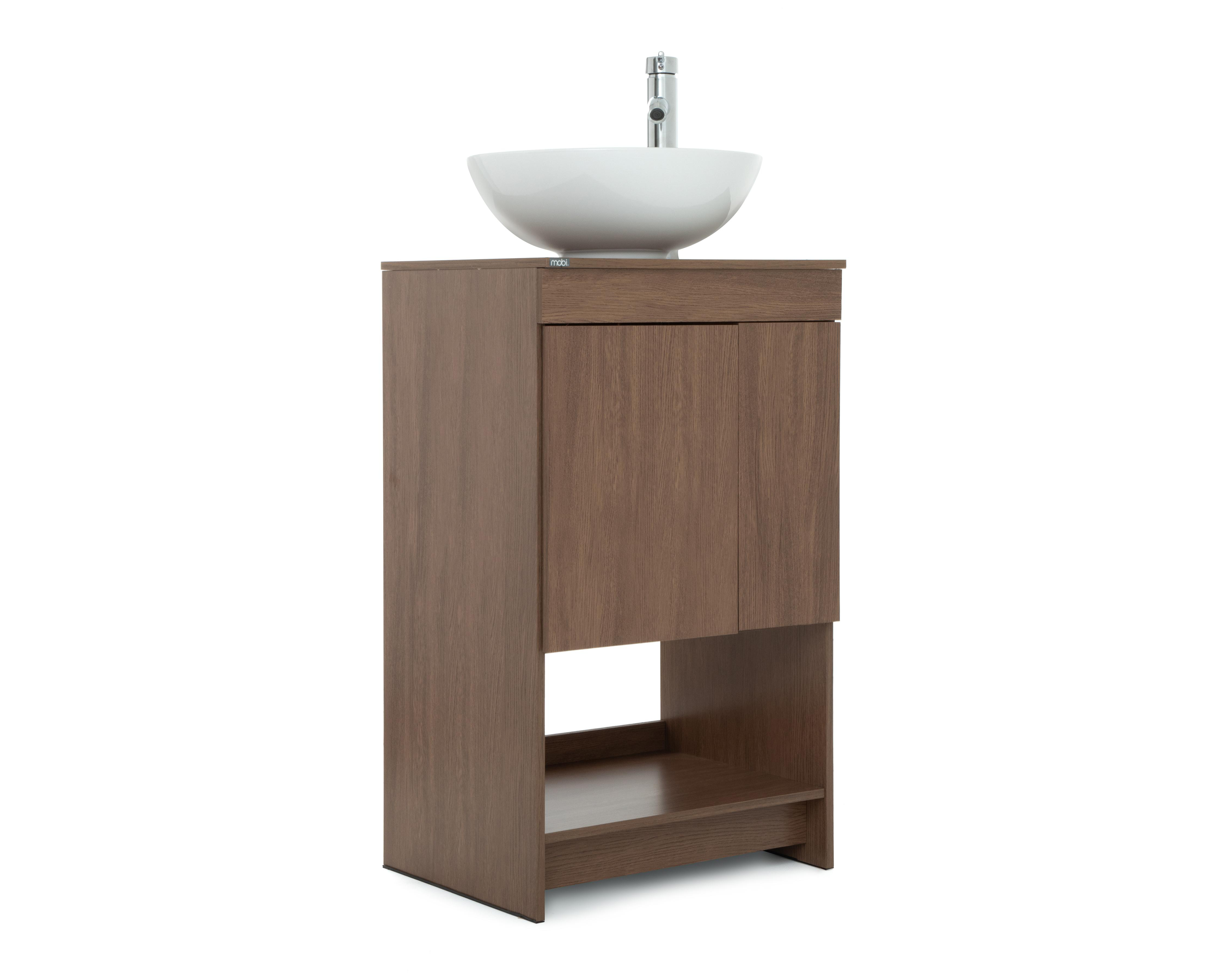Foto 3 pulgar | Mueble para Baño Mobi Tucson Nogal