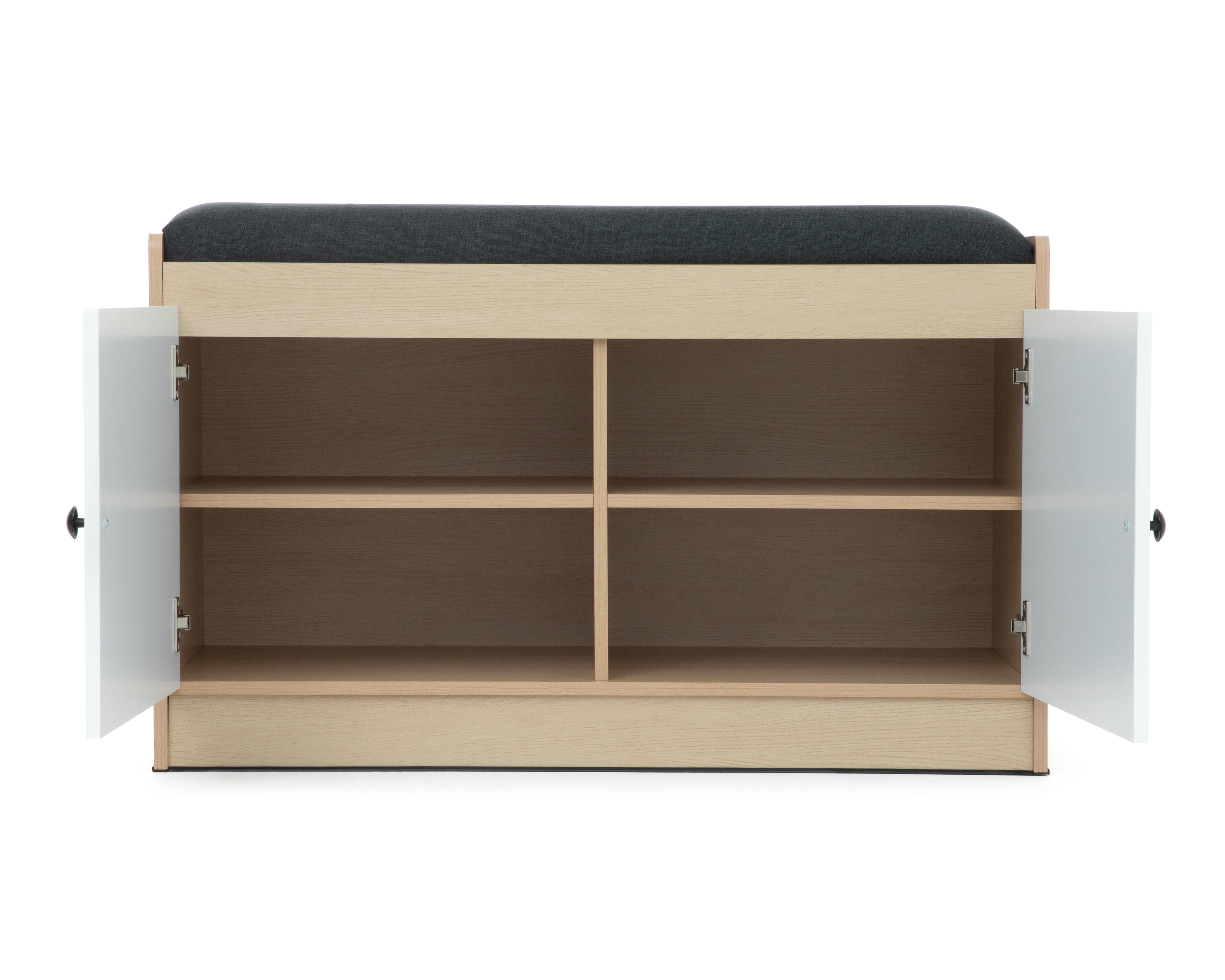 Foto 5 pulgar | Zapatera de Madera Mobi Iquira para 8 Pares