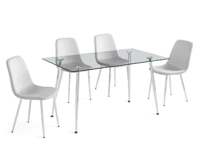 Foto 3 | Comedor Ghana con 4 Sillas