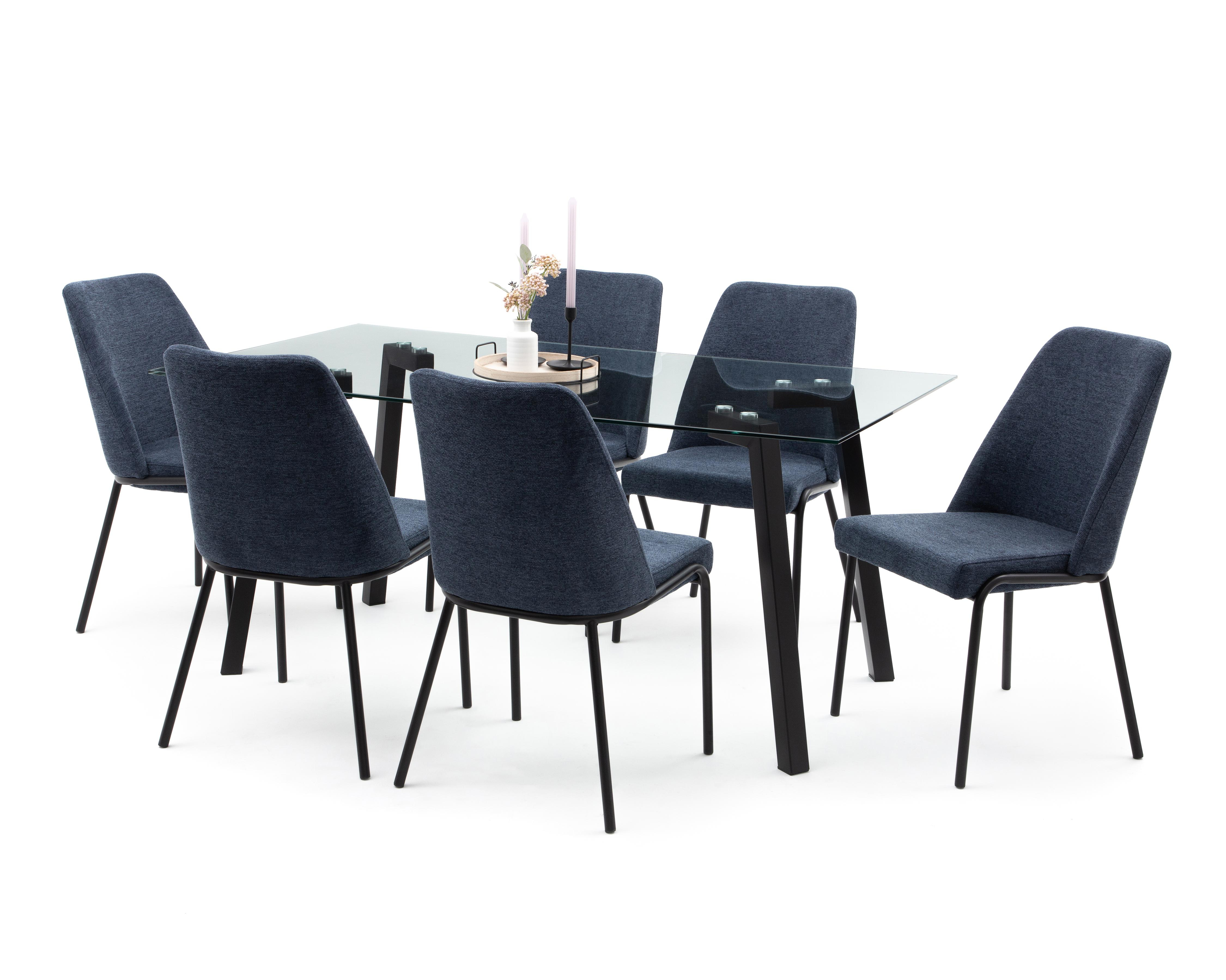 Foto 7 pulgar | Comedor Londres con 6 Sillas