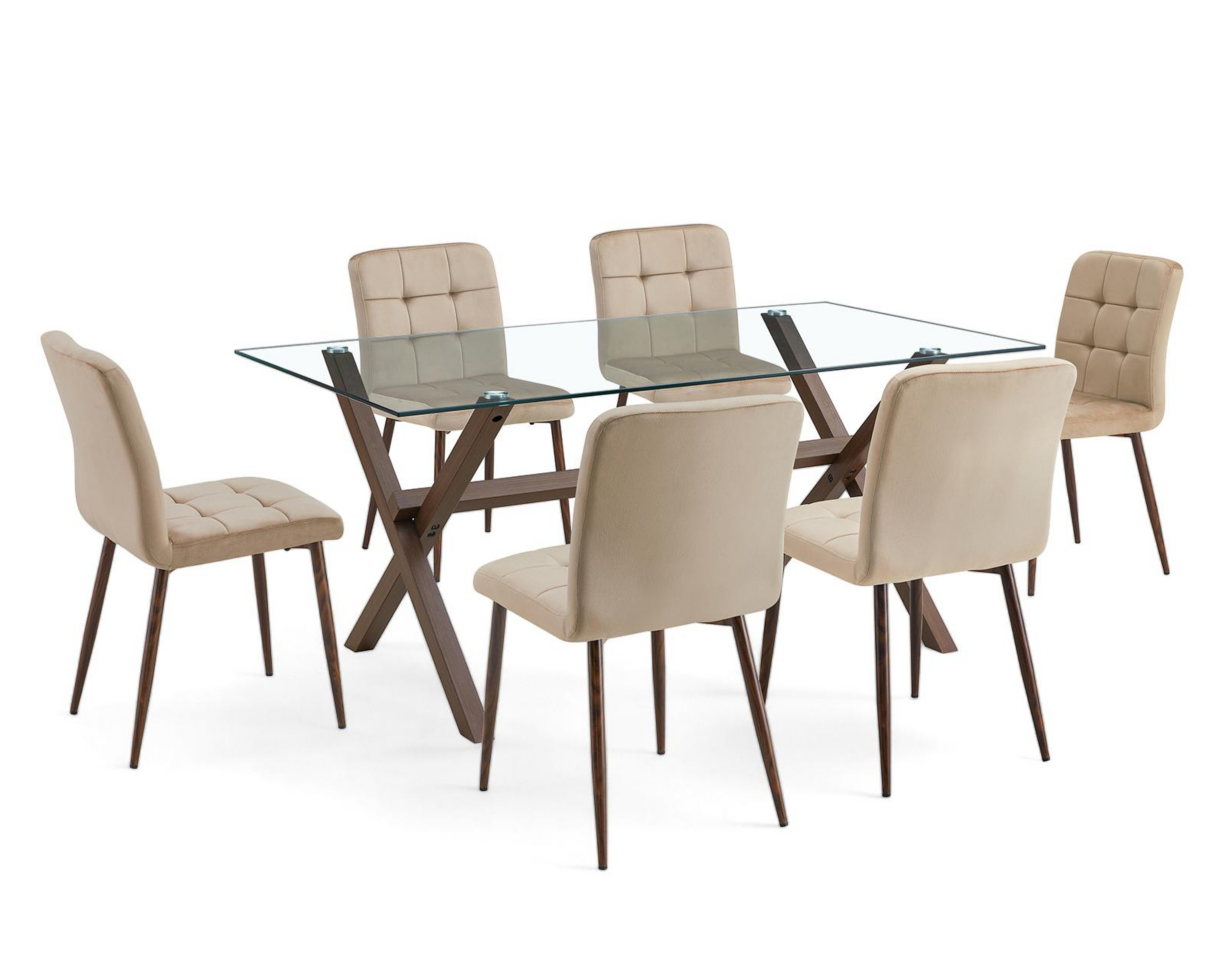 Comedor Caracas con 6 Sillas $11,199
