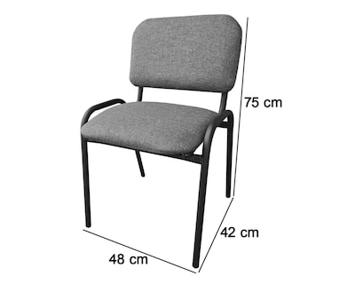 Foto 5 | Silla de Oficina Neiva Gris