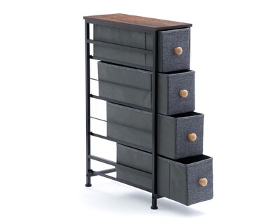 Foto 3 | Mueble Organizador Multiusos de Tela +Simple Greta Gris
