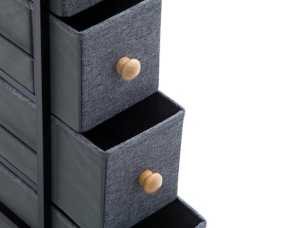Foto 5 | Mueble Organizador Multiusos de Tela +Simple Greta Gris