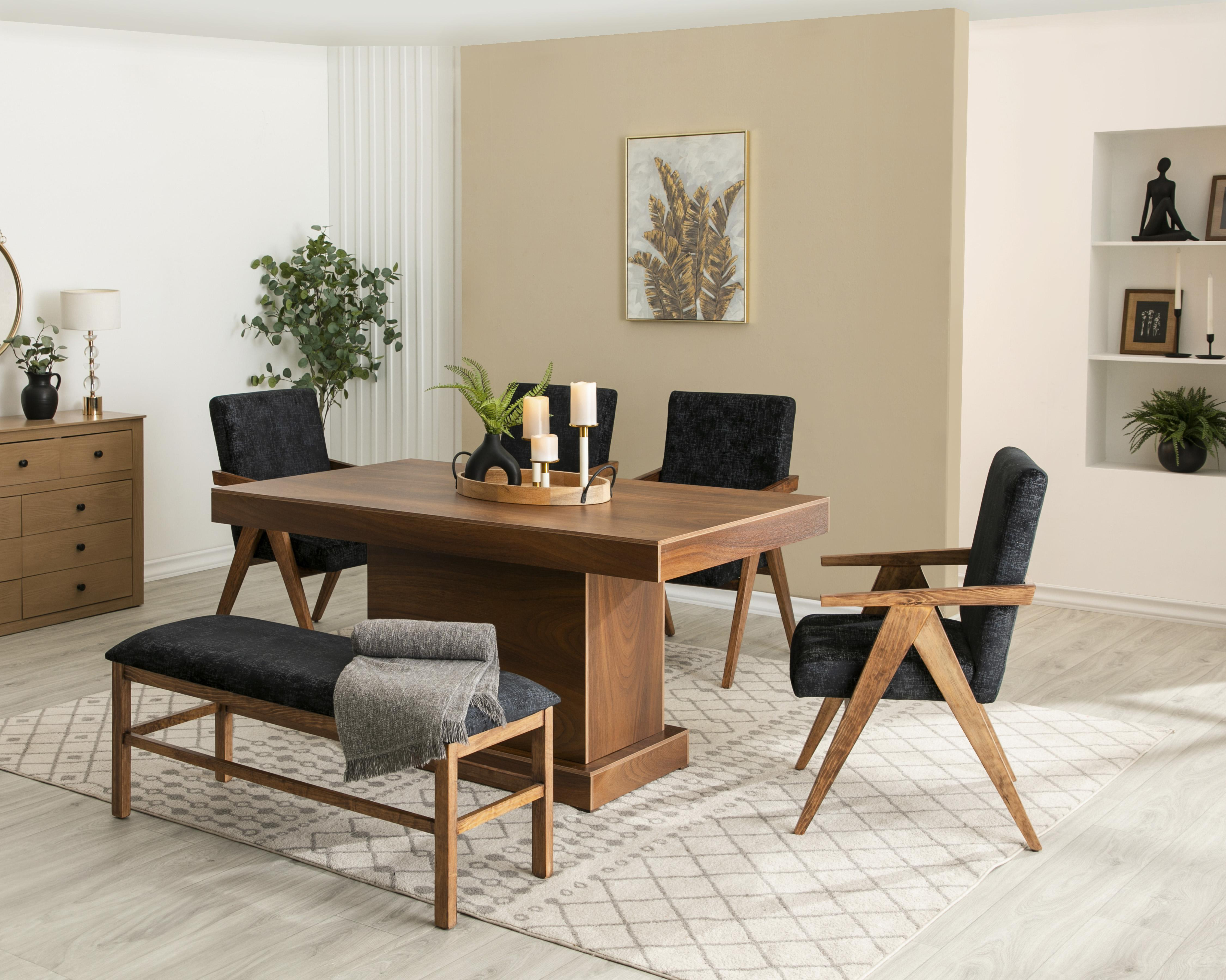 Comedor Artalia con 4 Sillas y 1 Banca $12,799