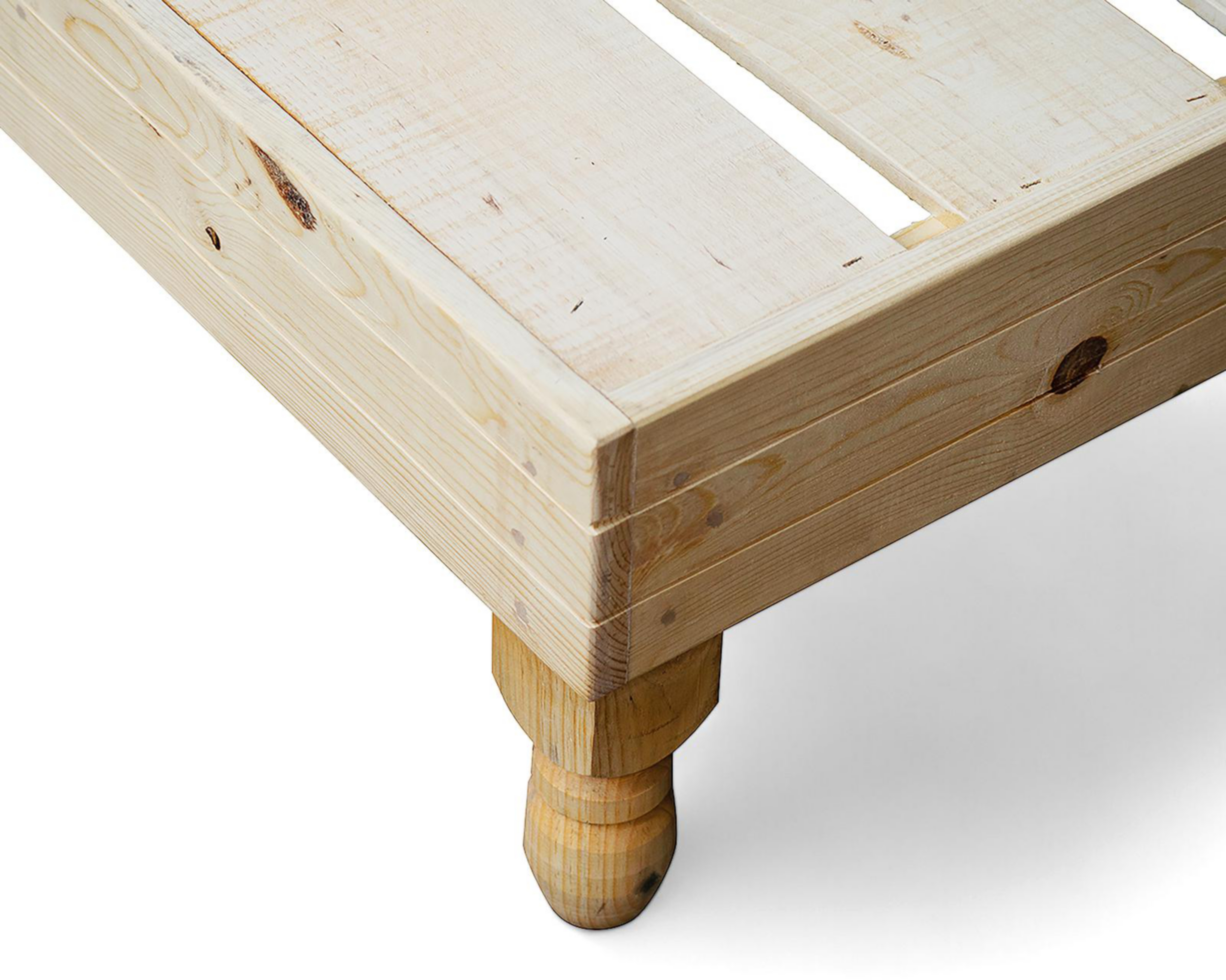 Foto 5 | Base para Cama Matrimonial Sierra de Madera