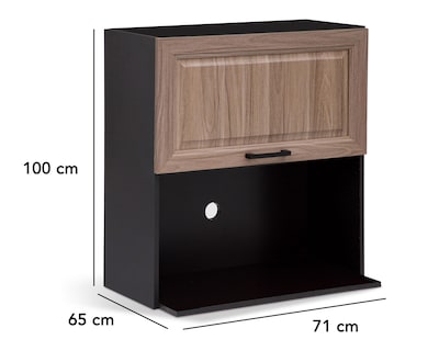 Foto 6 | Alacena de Madera Niza Café
