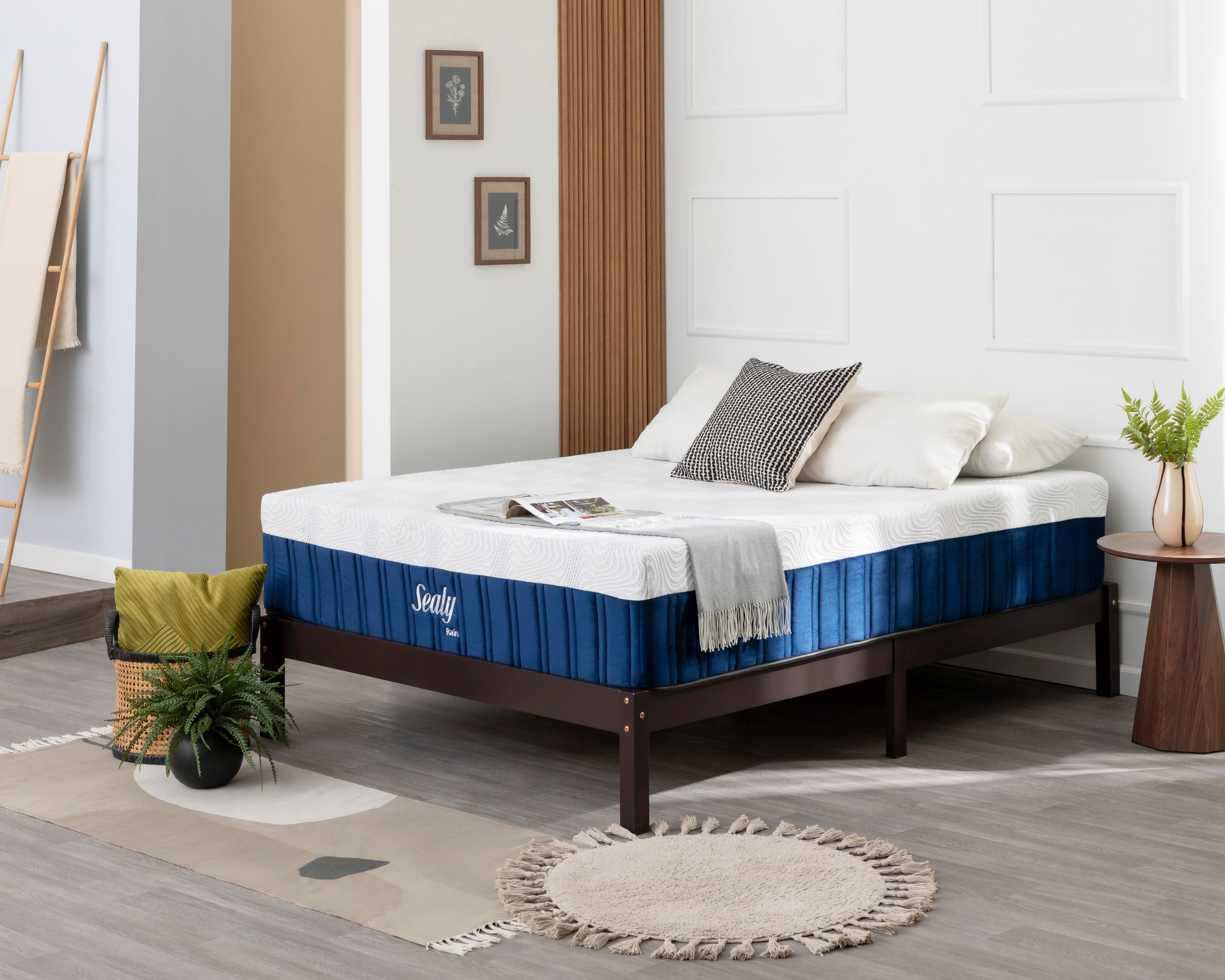 Colchón Queen Size Memory Foam Sealy Rain