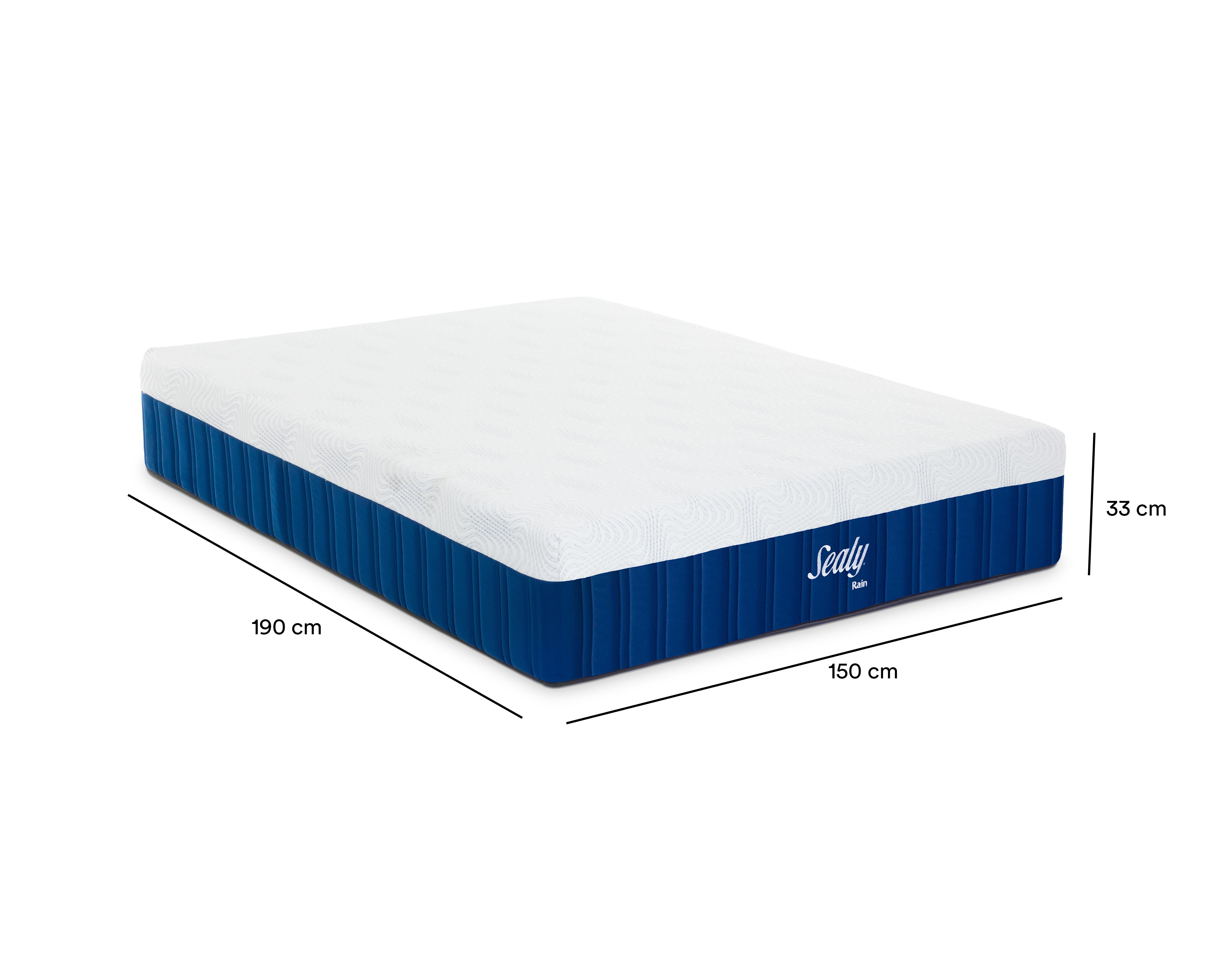 Foto 7 pulgar | Colchón Queen Size Memory Foam Sealy Rain
