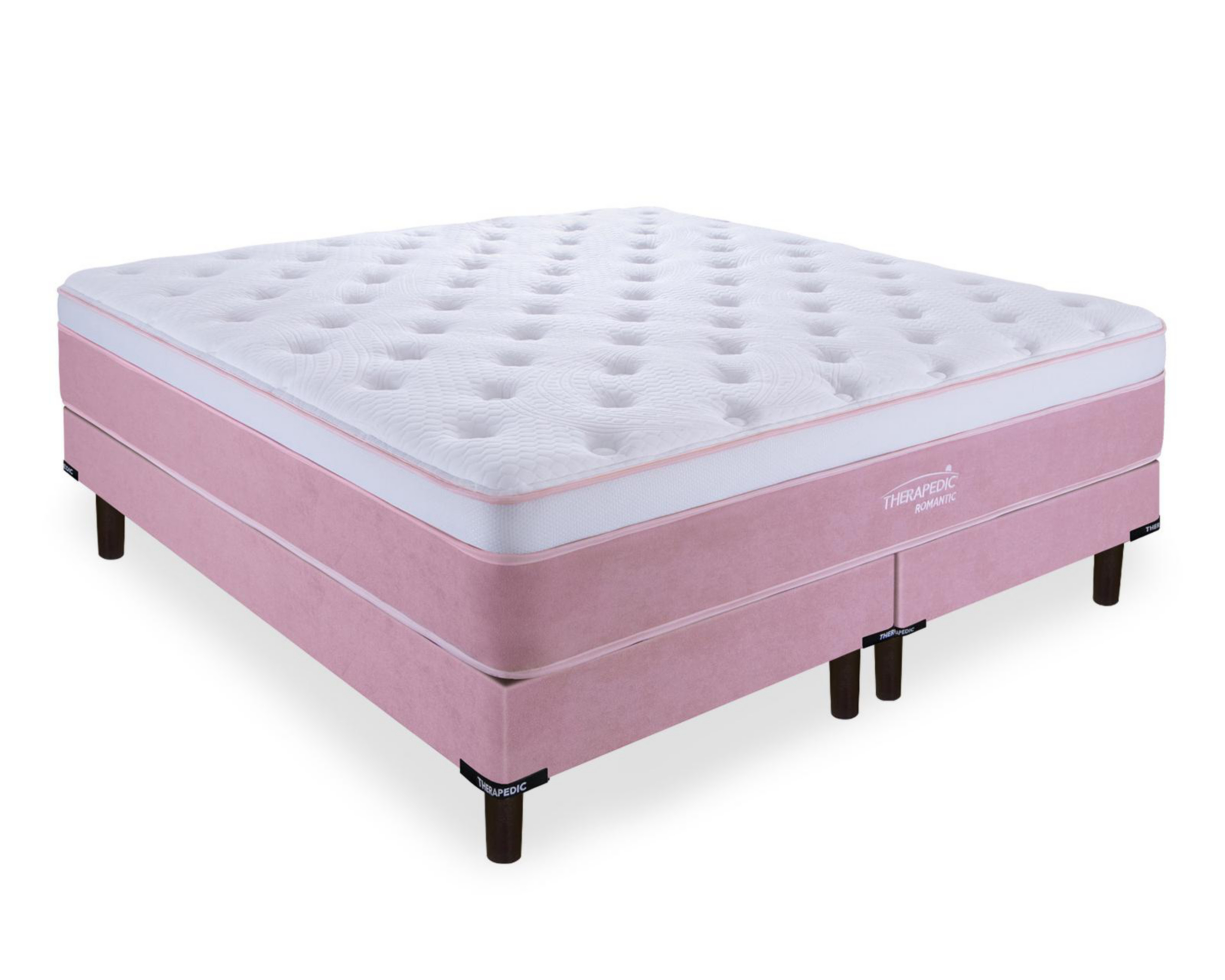 Juego de Colchón y Box King Size Therapedic Romantic