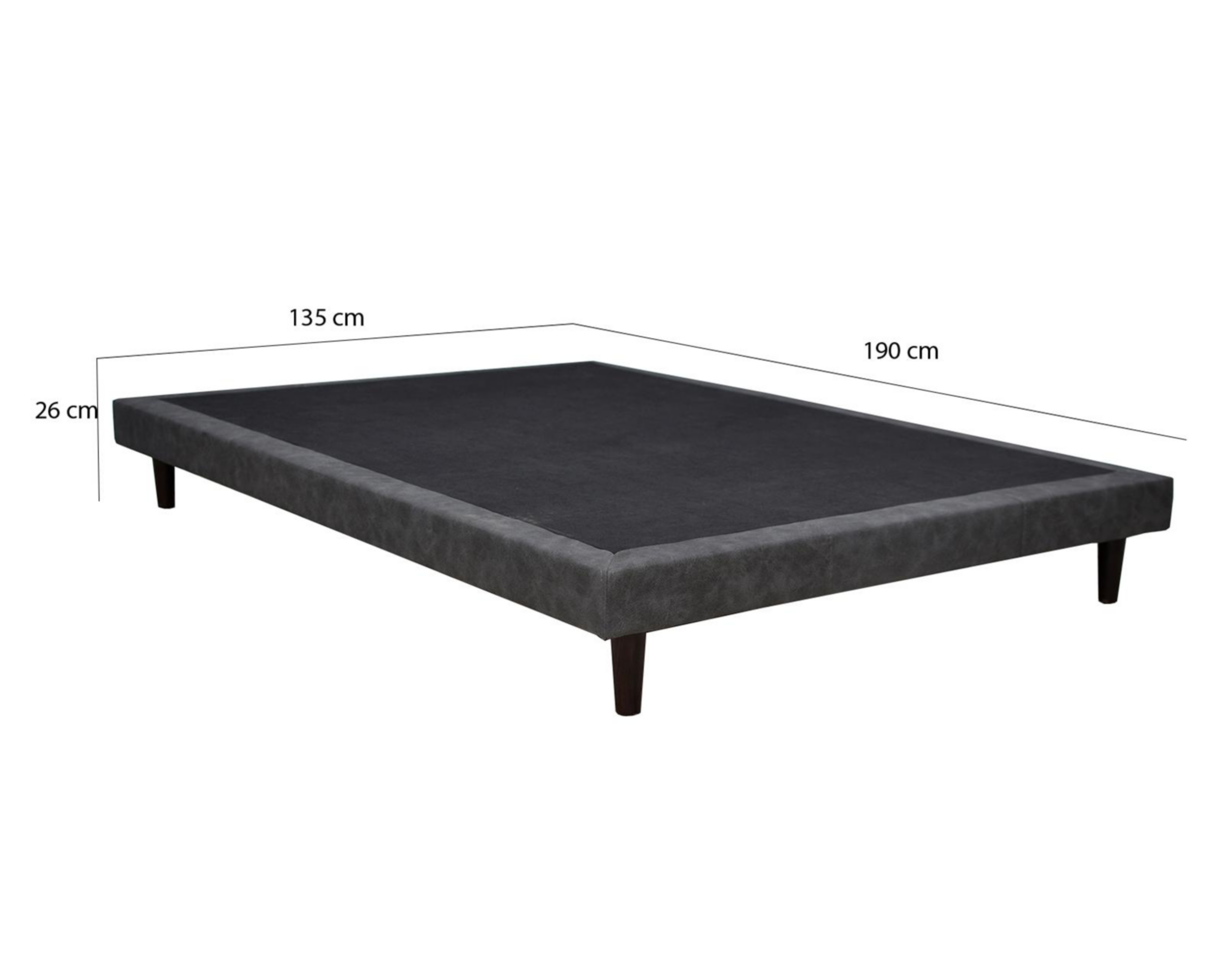 Foto 7 pulgar | Base para Cama Matrimonial Trendy de Madera