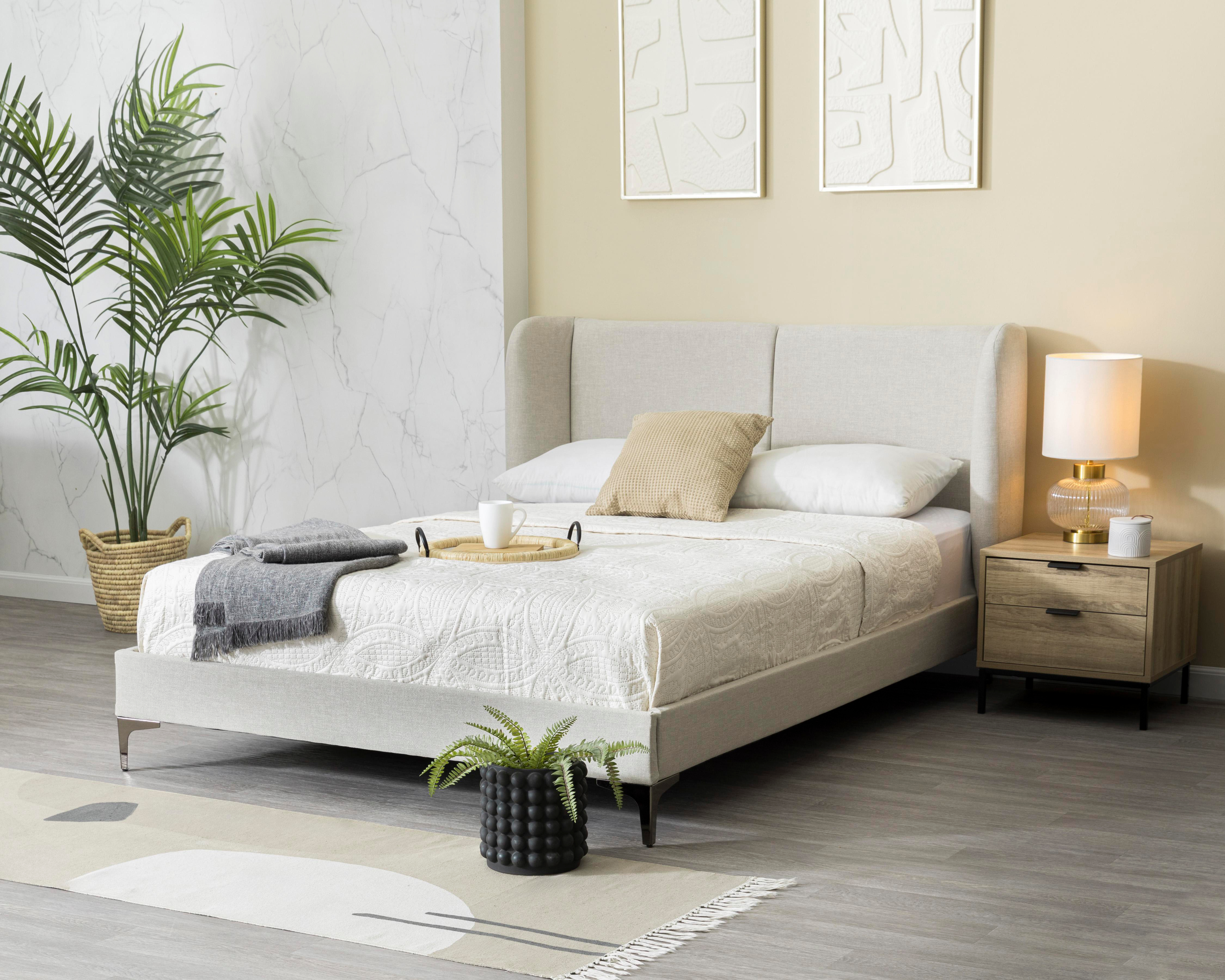 Base para Cama Matrimonial Kaylee de Madera