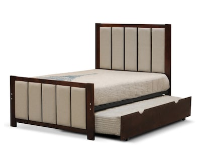 Foto 2 | Cama Matrimonial Barcelona de Madera