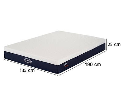 Foto 4 | Colchón Matrimonial Memory Foam América Zip