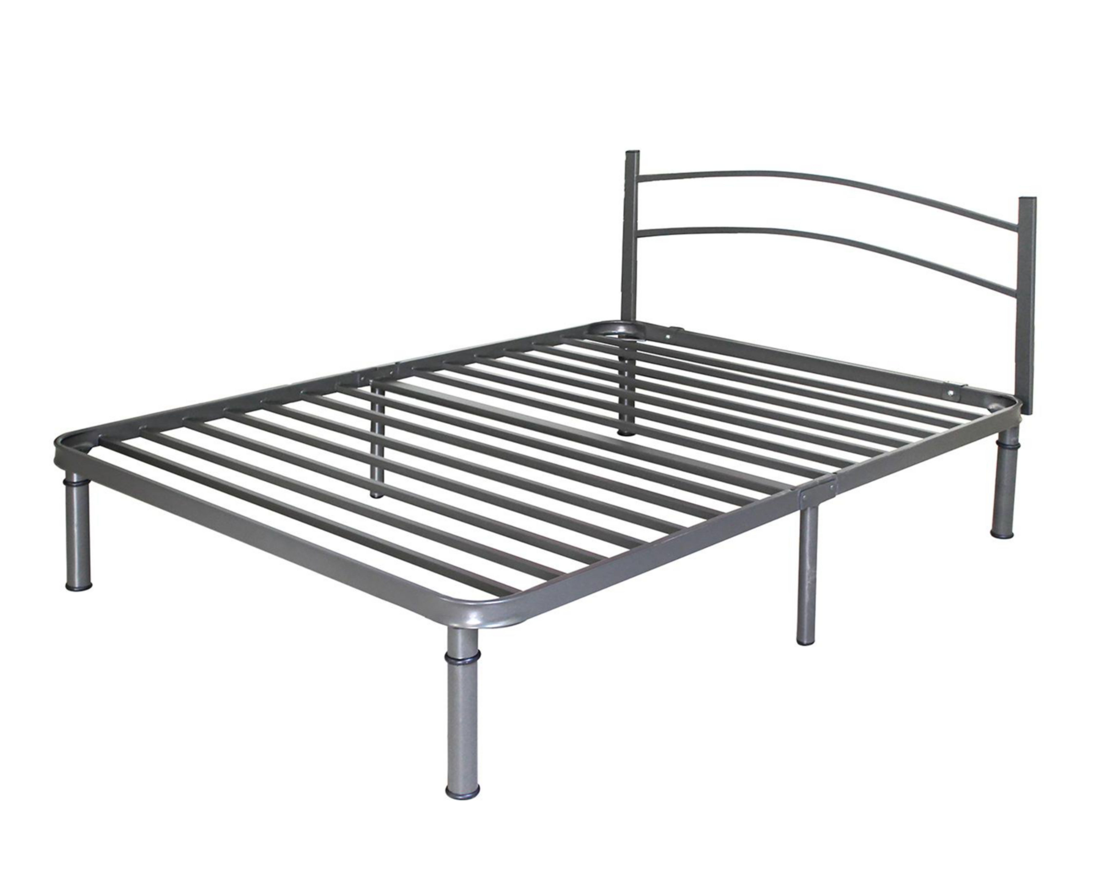 Foto 2 | Cama Matrimonial Aurora de Metal