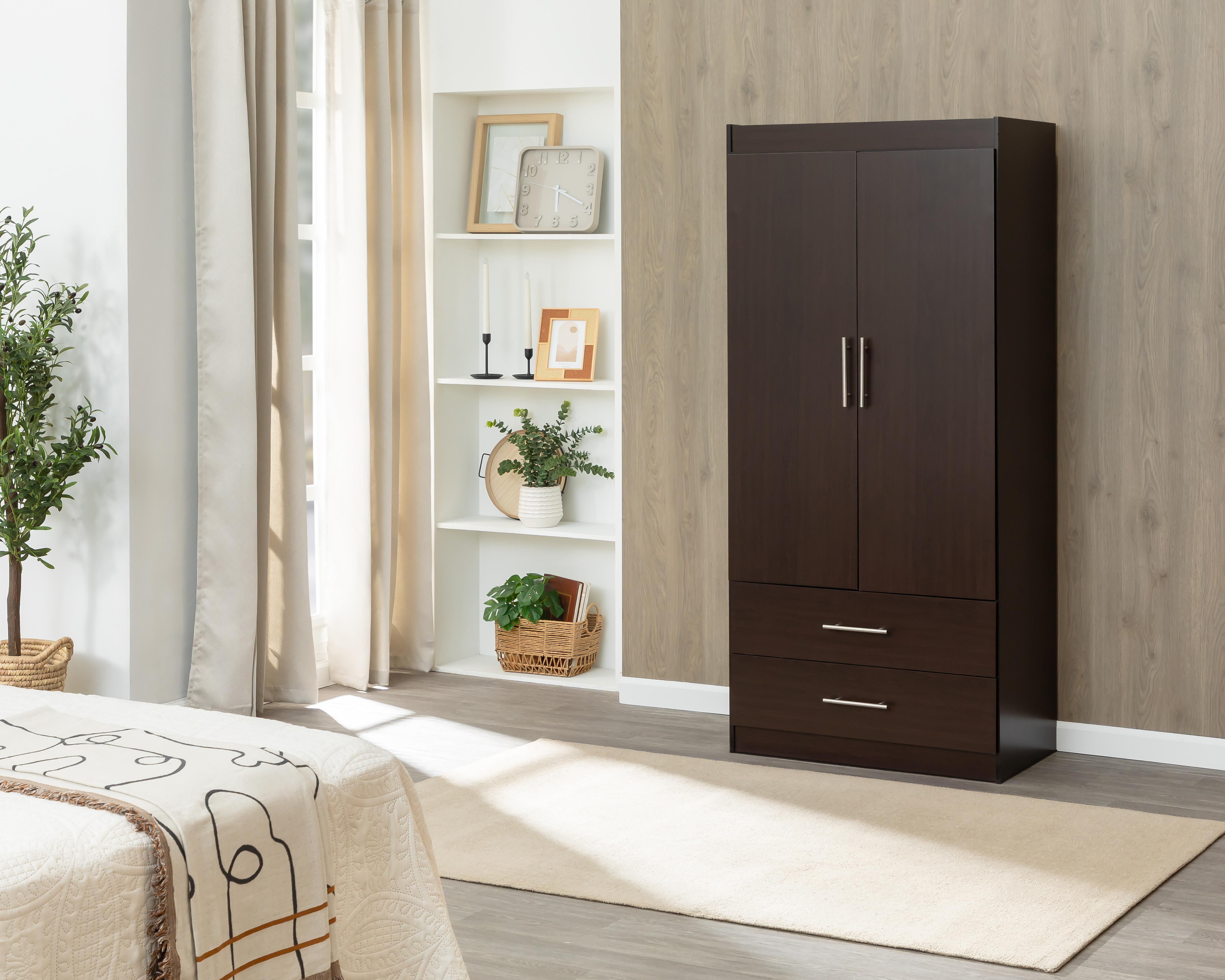 Ropero de Madera Mobi Arce Café 176 cm