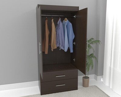 Foto 5 | Ropero de Madera Mobi Arce Café 172 cm