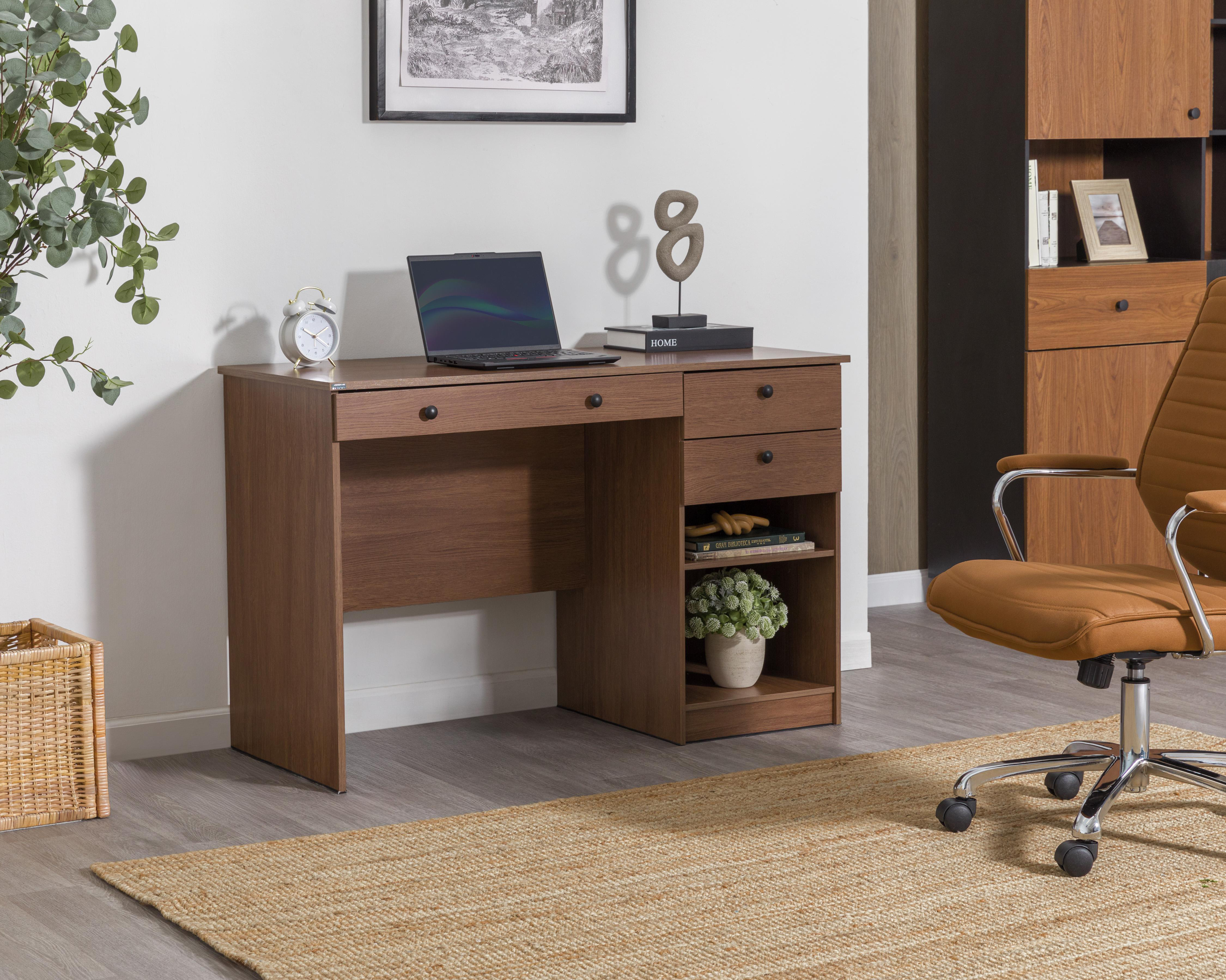 Escritorio de Madera Mobi Emilia Nogal