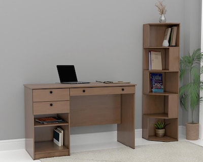 Foto 5 | Escritorio de Madera Mobi Emilia Nogal