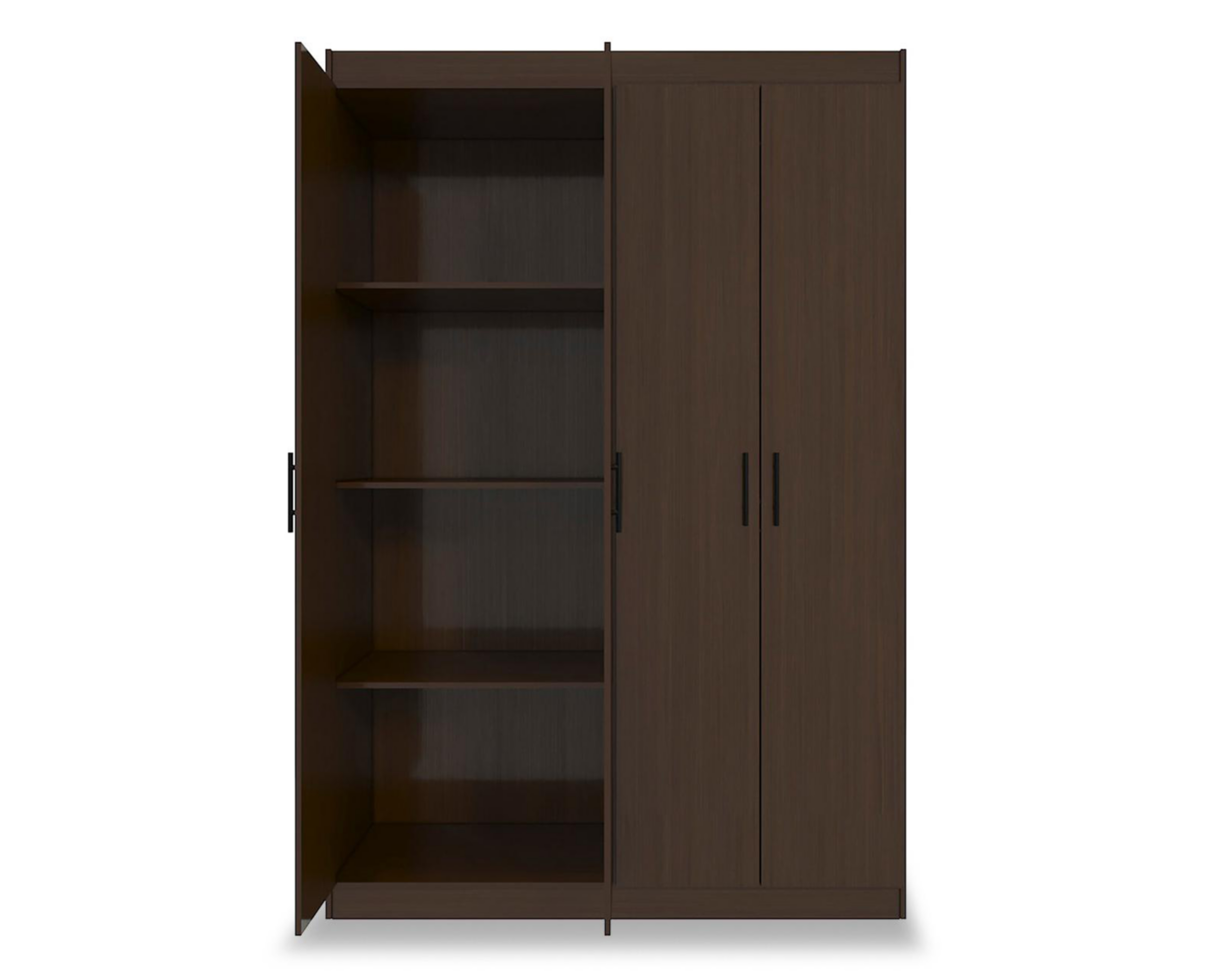 Foto 4 | Ropero de Madera Mobi Álamo Café 180 cm